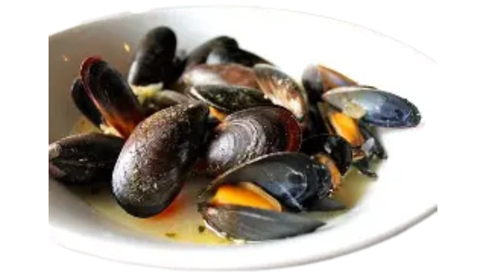 Black Mussels in Garlic Sauce