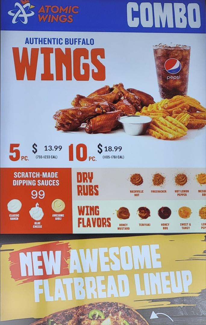 Atomic Wings Image