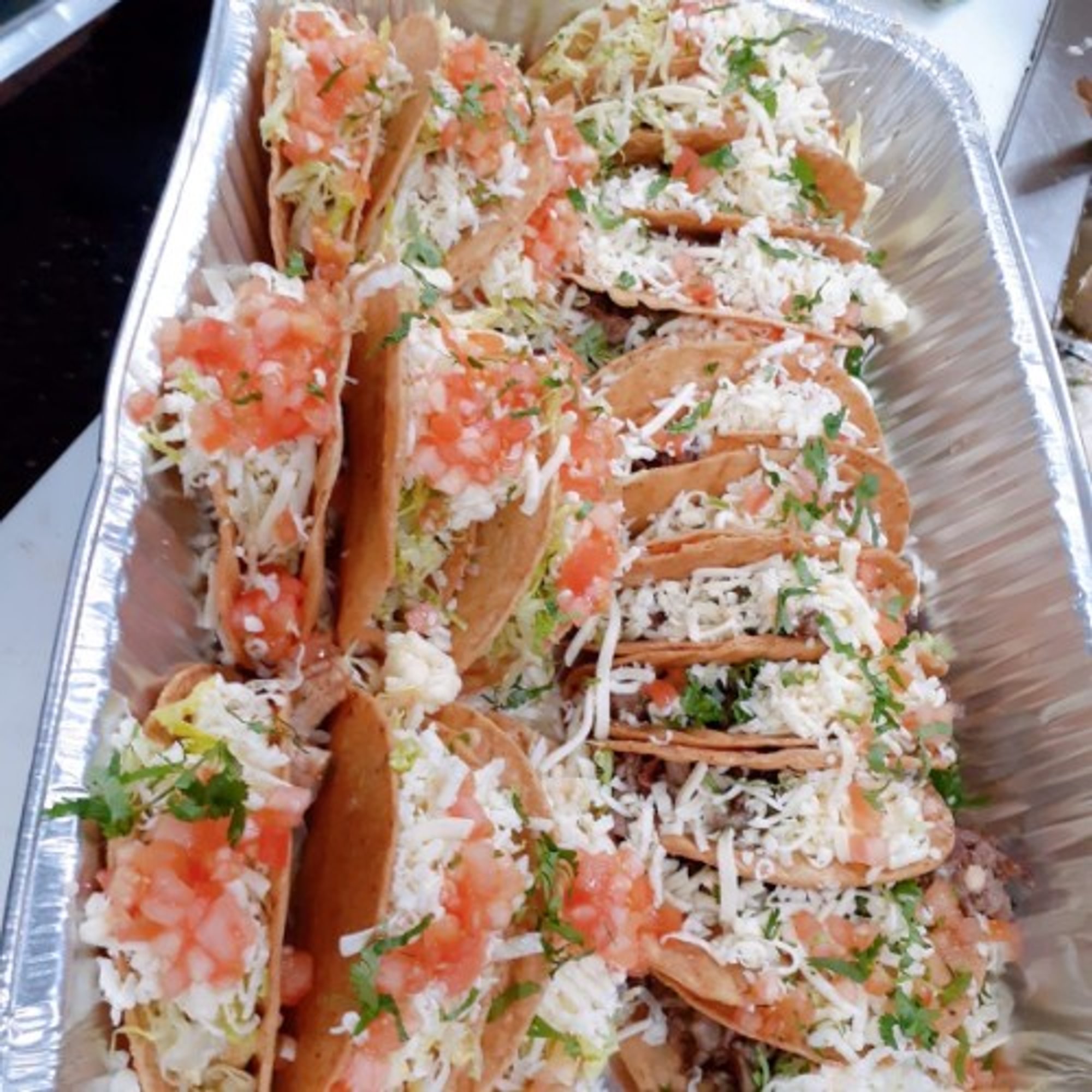 20 Crispy Tacos Tray (4 Meat Option)
