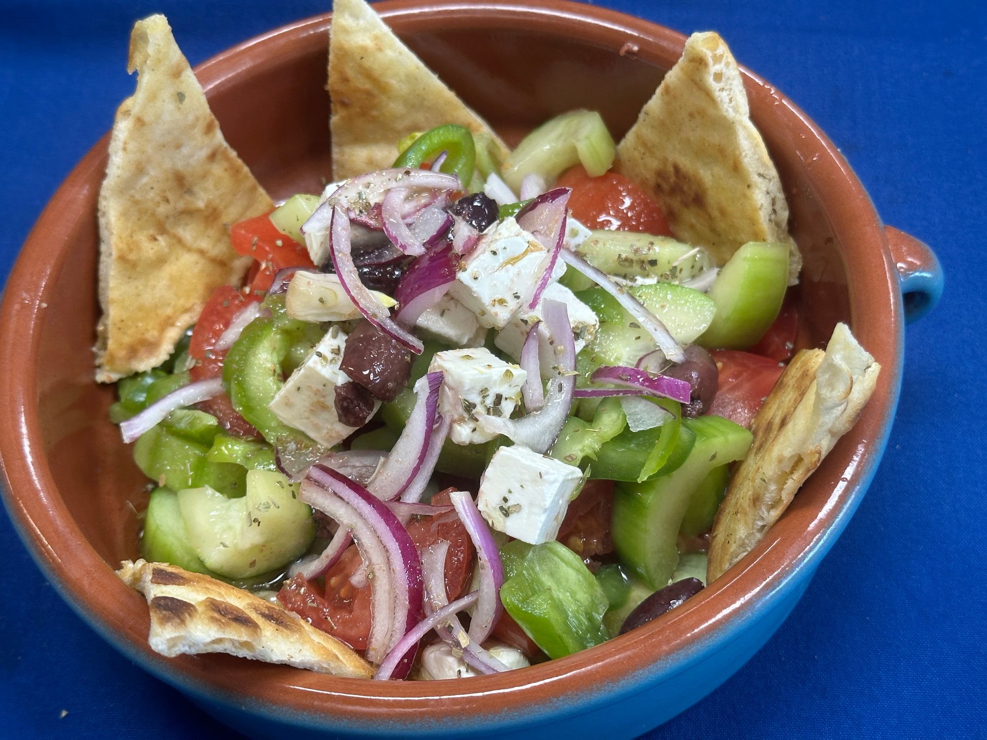 Large Village Salad No Lettuce