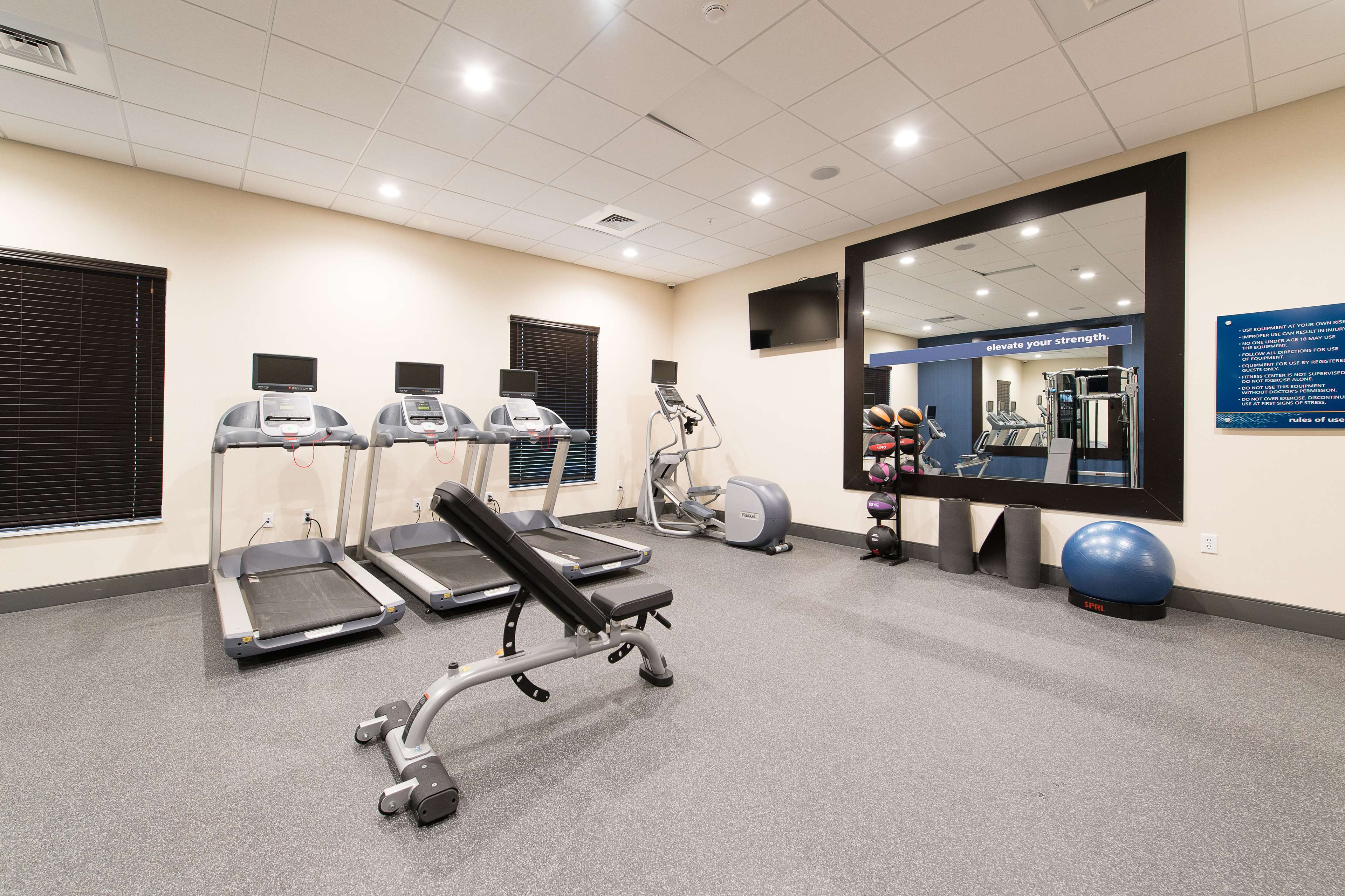 Health club  fitness center  gym