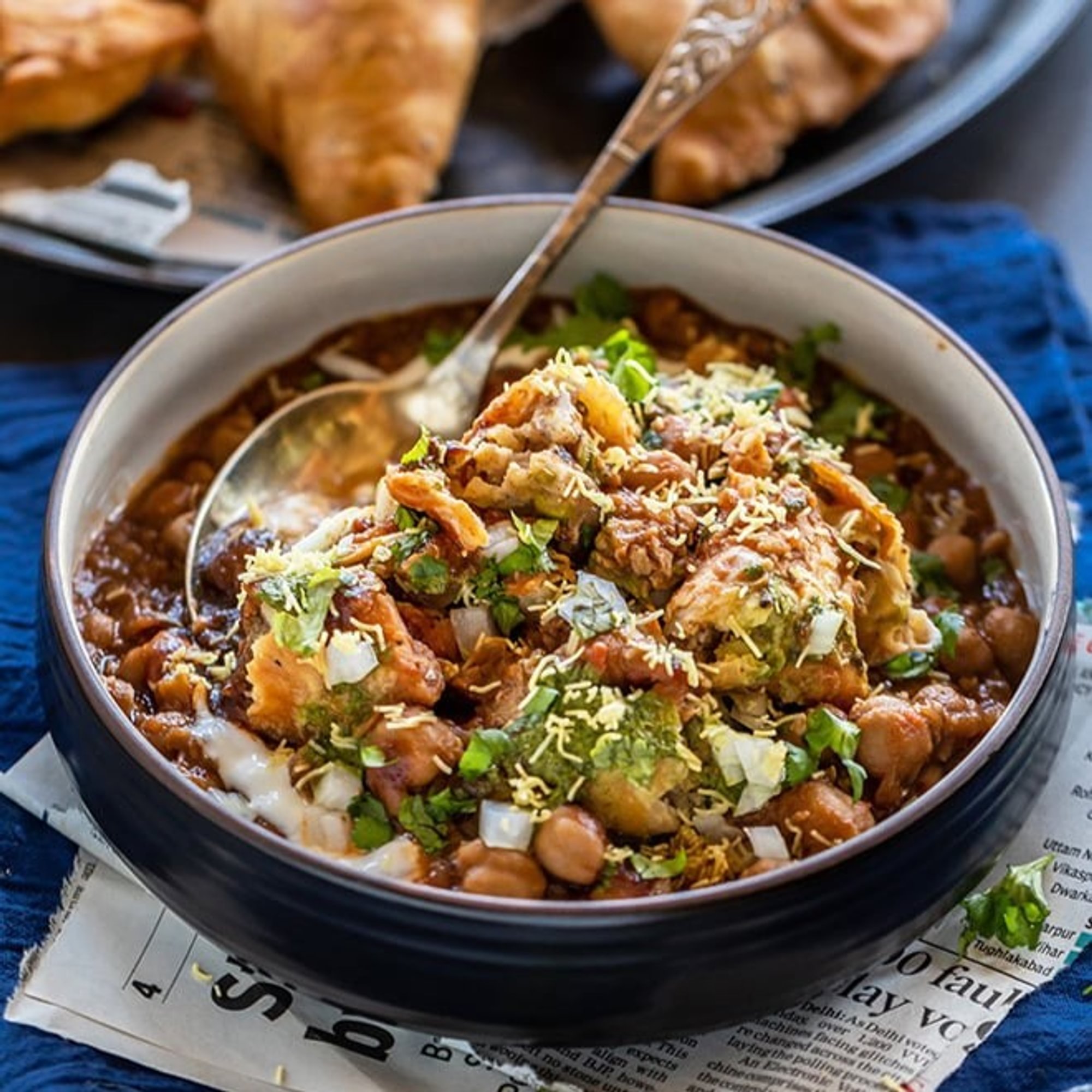 Samosa Chat*