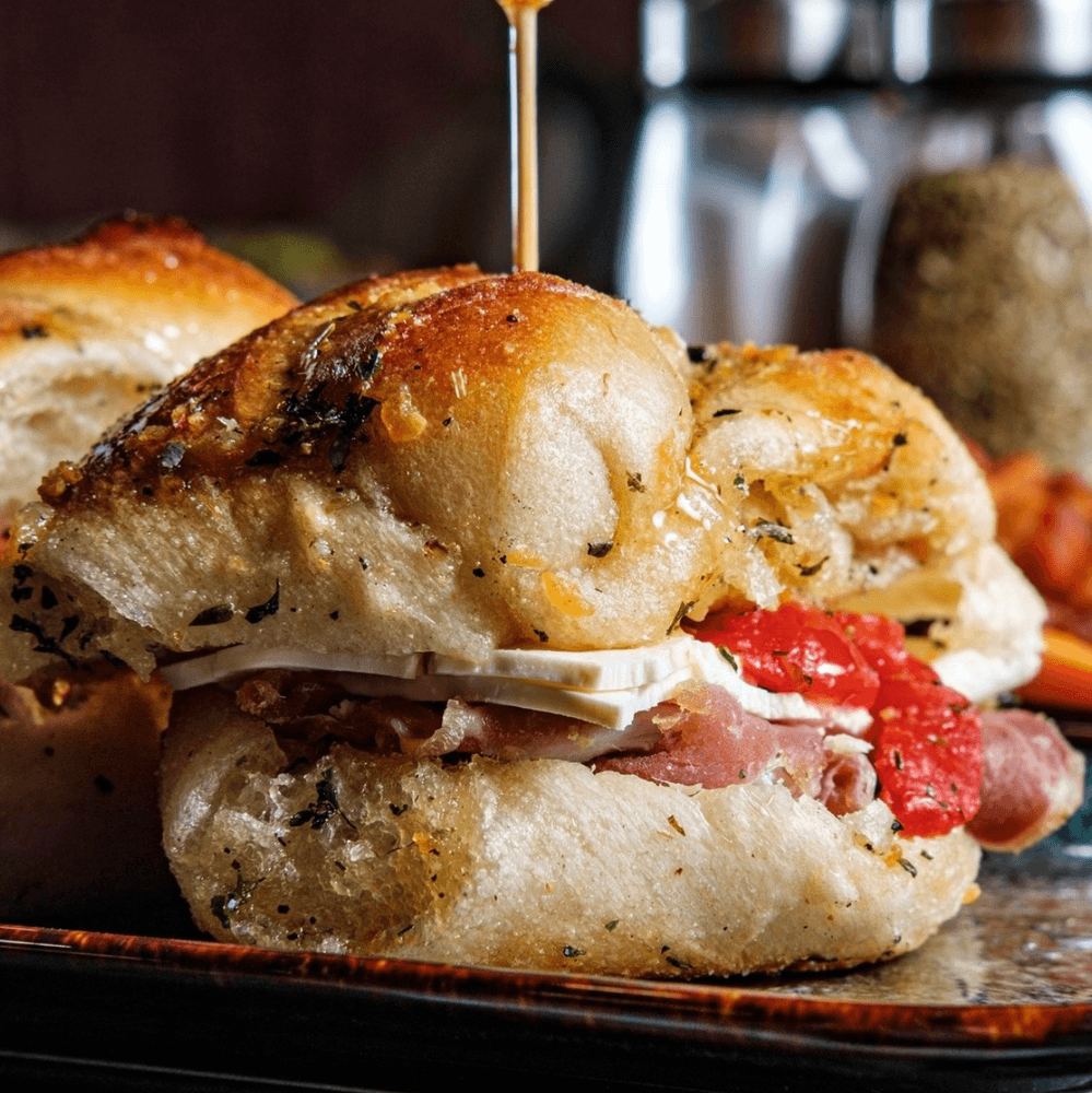 Prosciutto Stuffed Garlic Knots