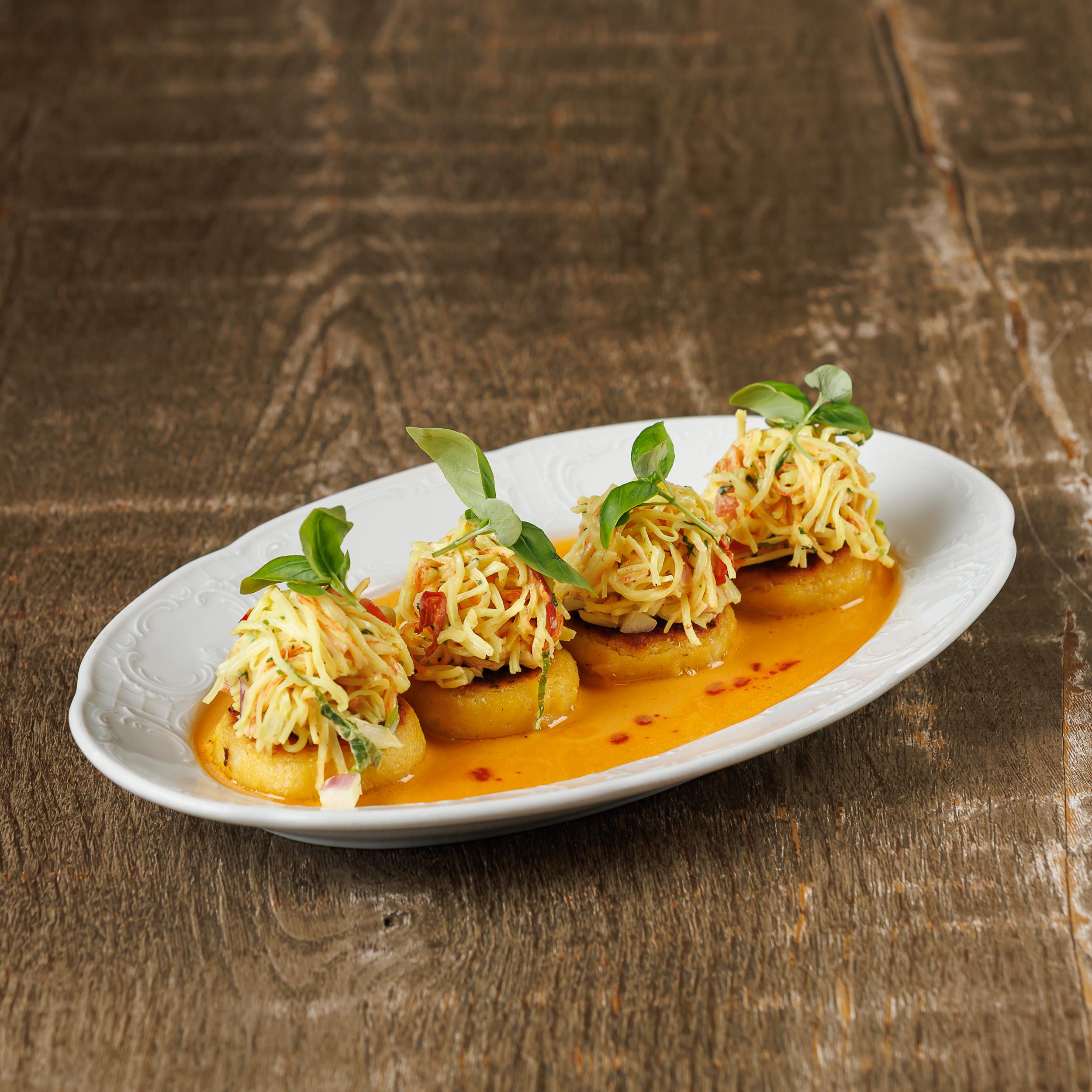 Corn Crab Arepitas