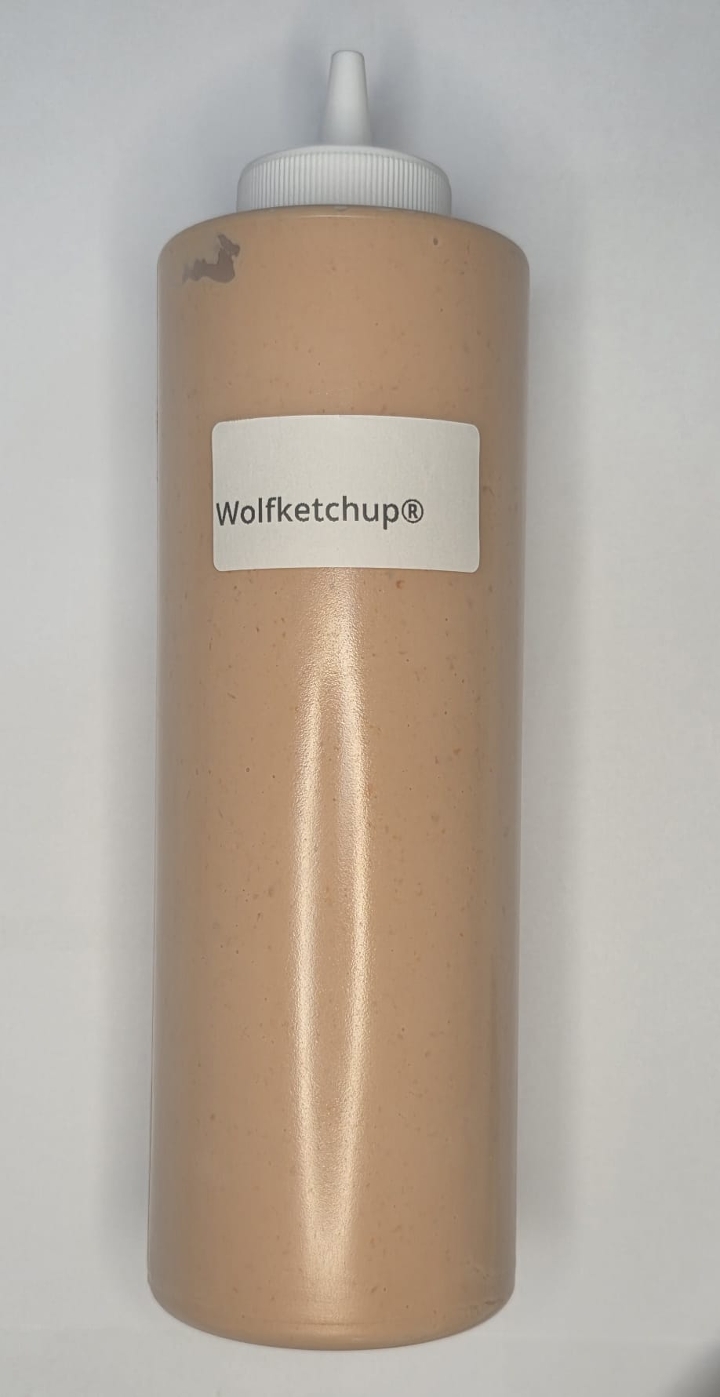 24oz Wolf ketchup.