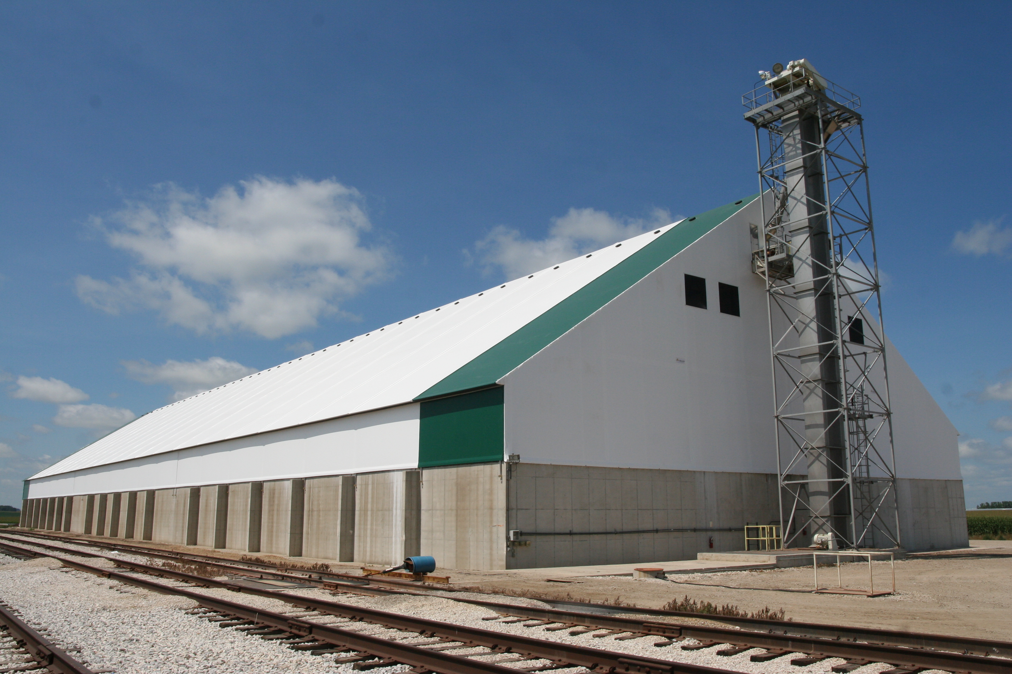 tension fabric building, fabric structures, commodity storage