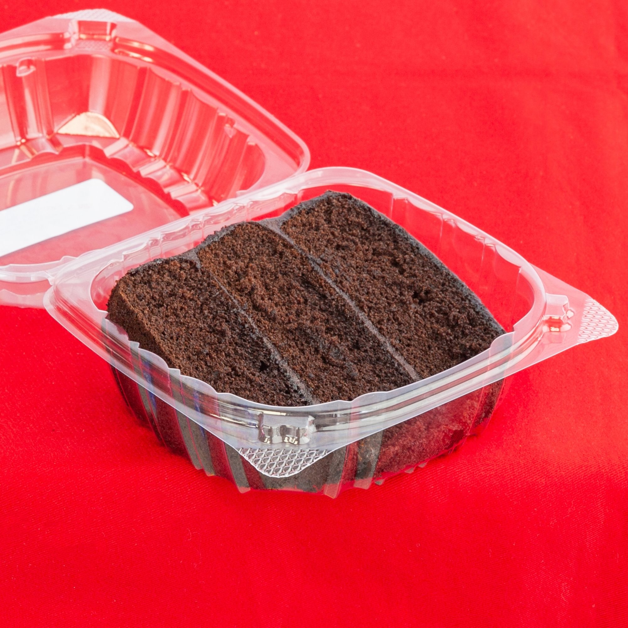 DOUBLE CHOCOLATE CAKE SLICE