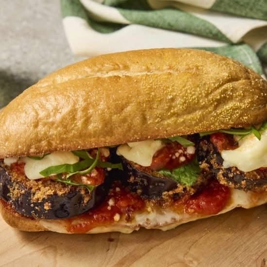 Eggplant Parmesan Sub