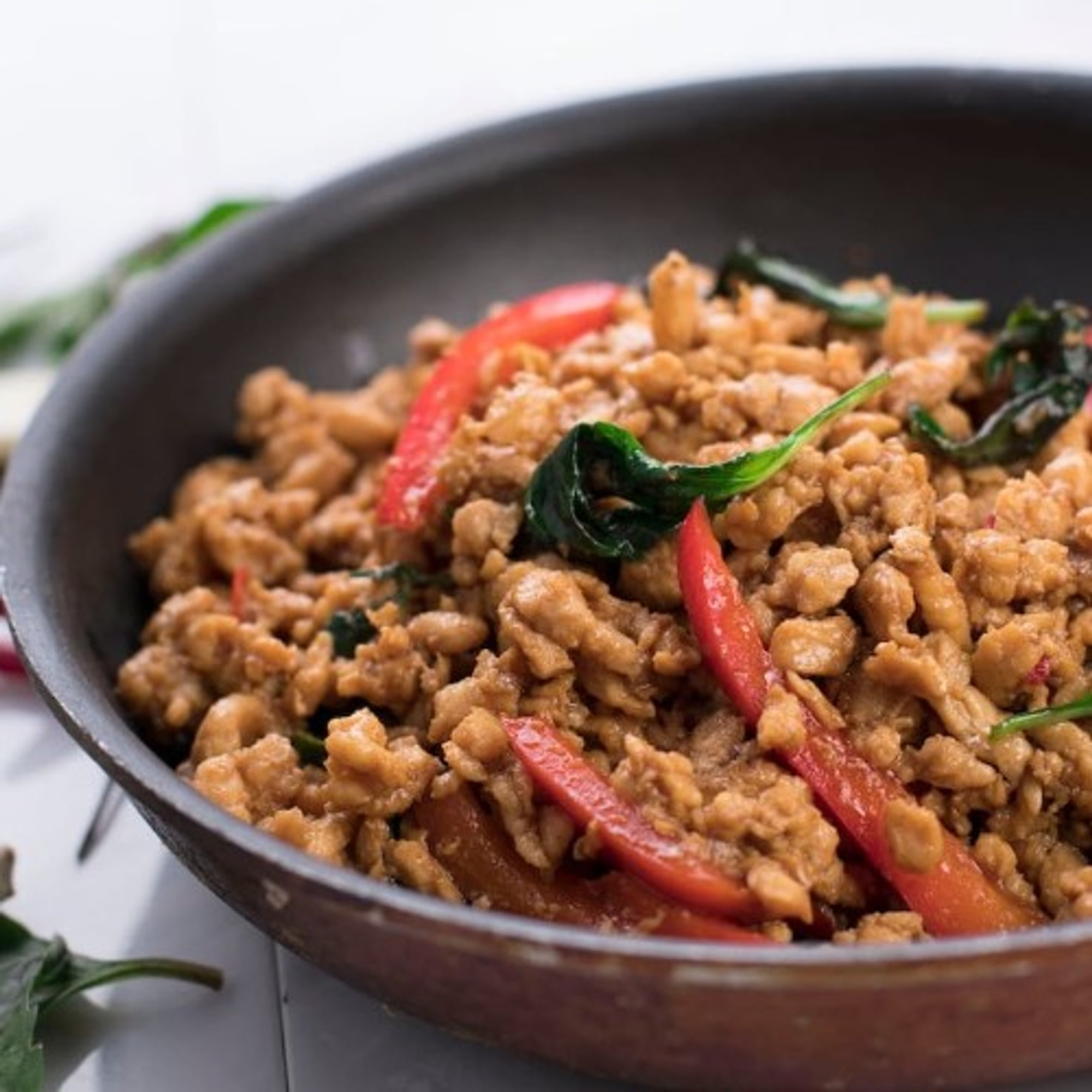 Spicy Thai Basil Stir-Fry (Khao Ka Prow)