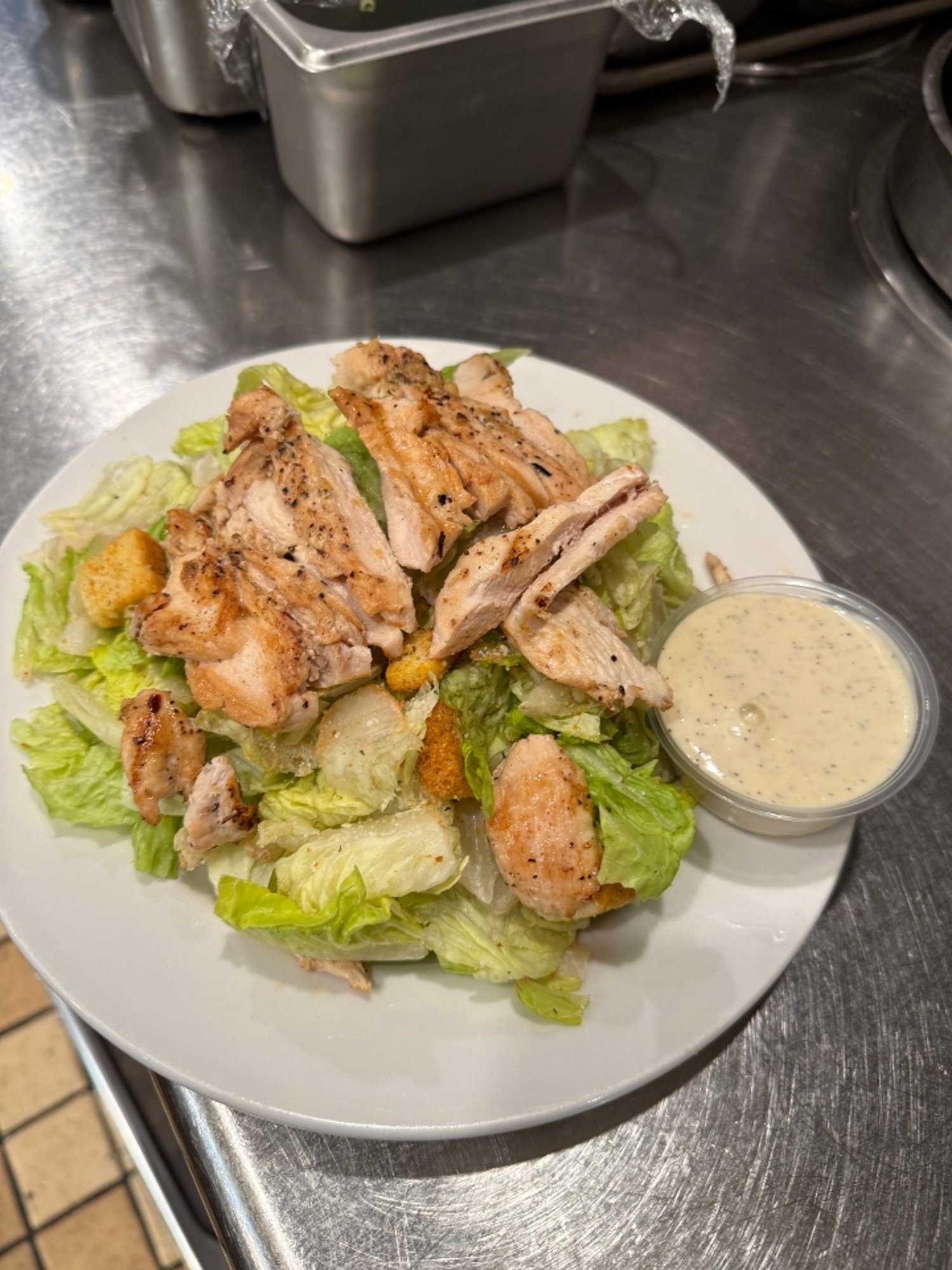 Grilled Chicken Caesar Salad