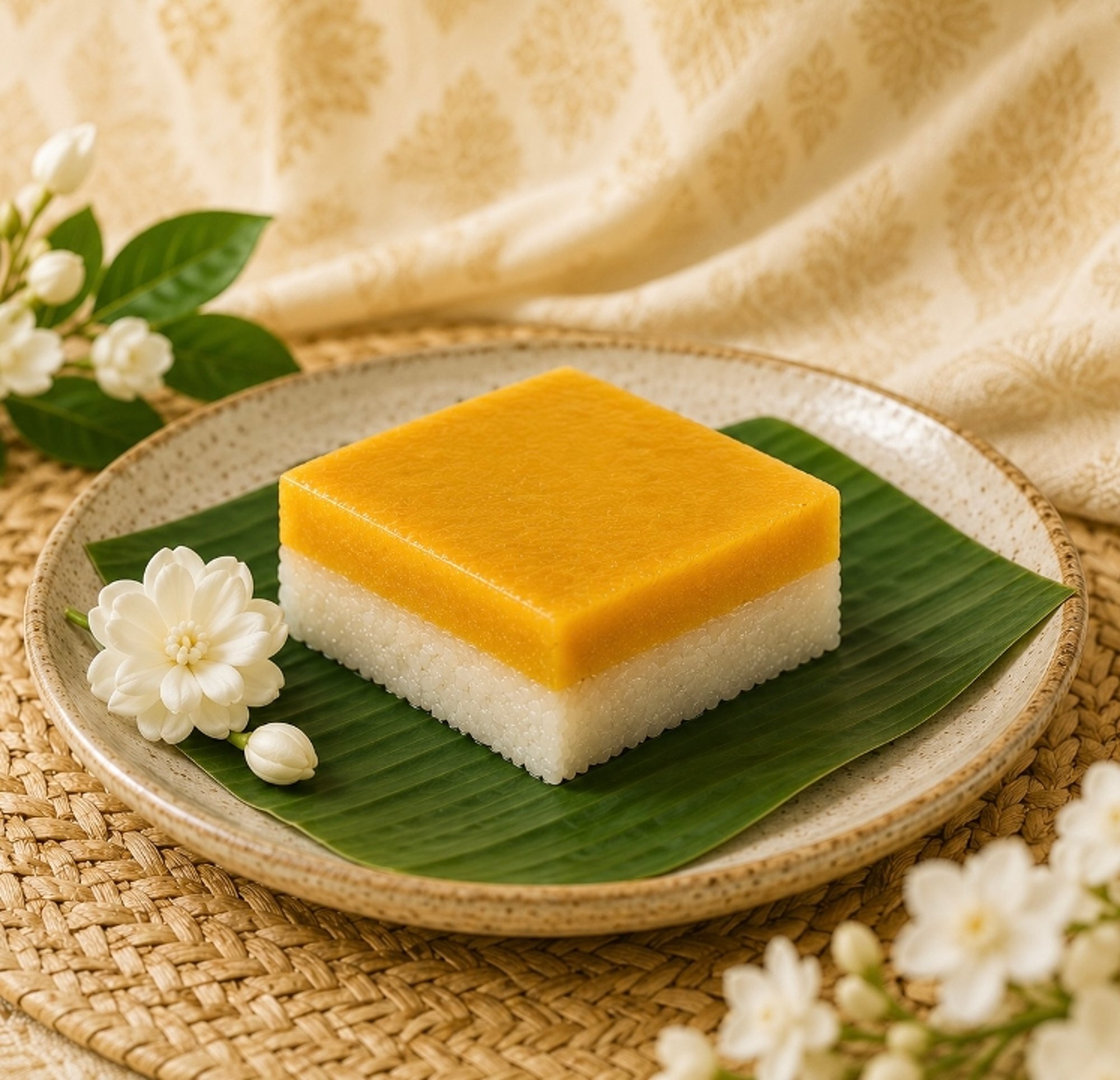 Custard Sticky Rice