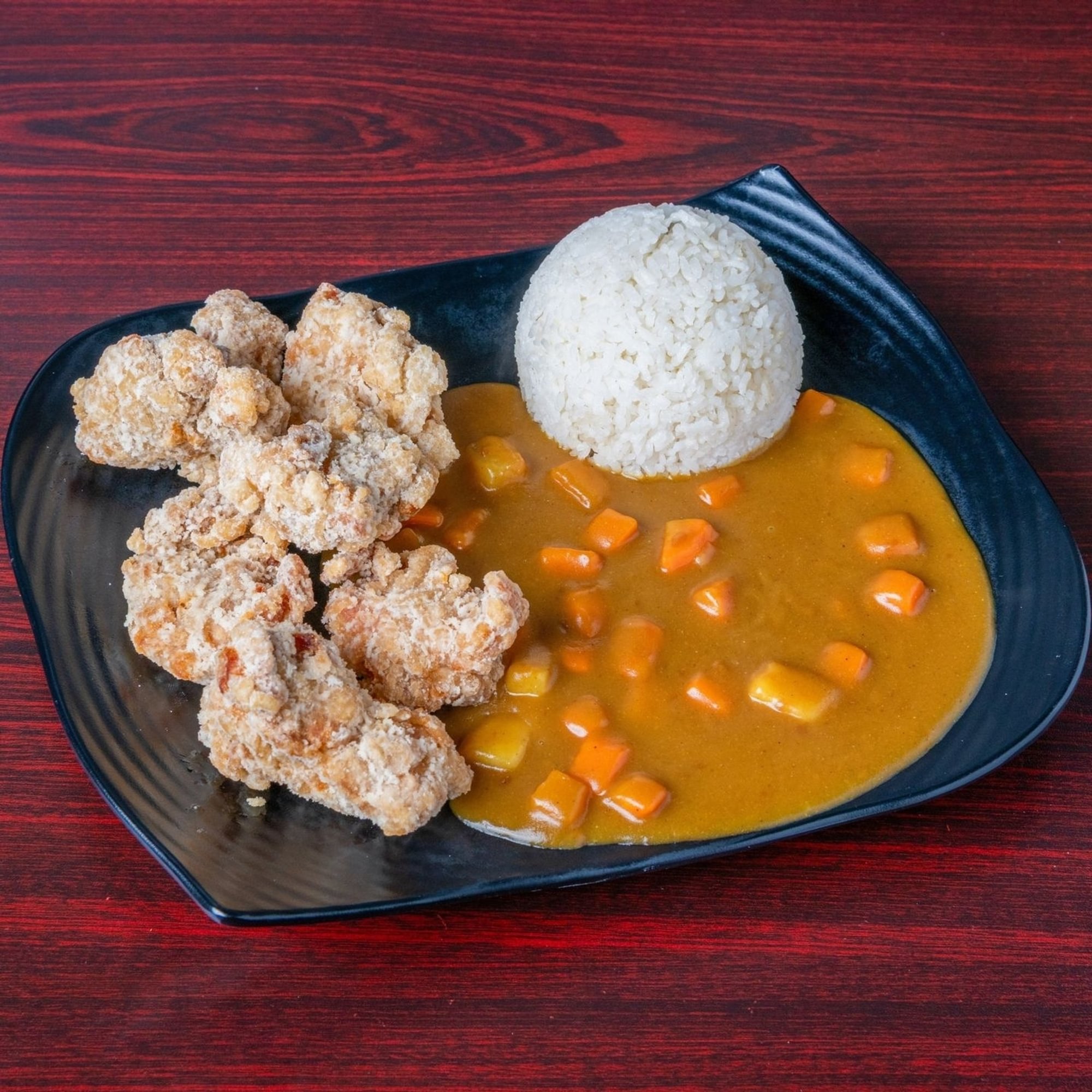 Chicken Karaage Curry Rice