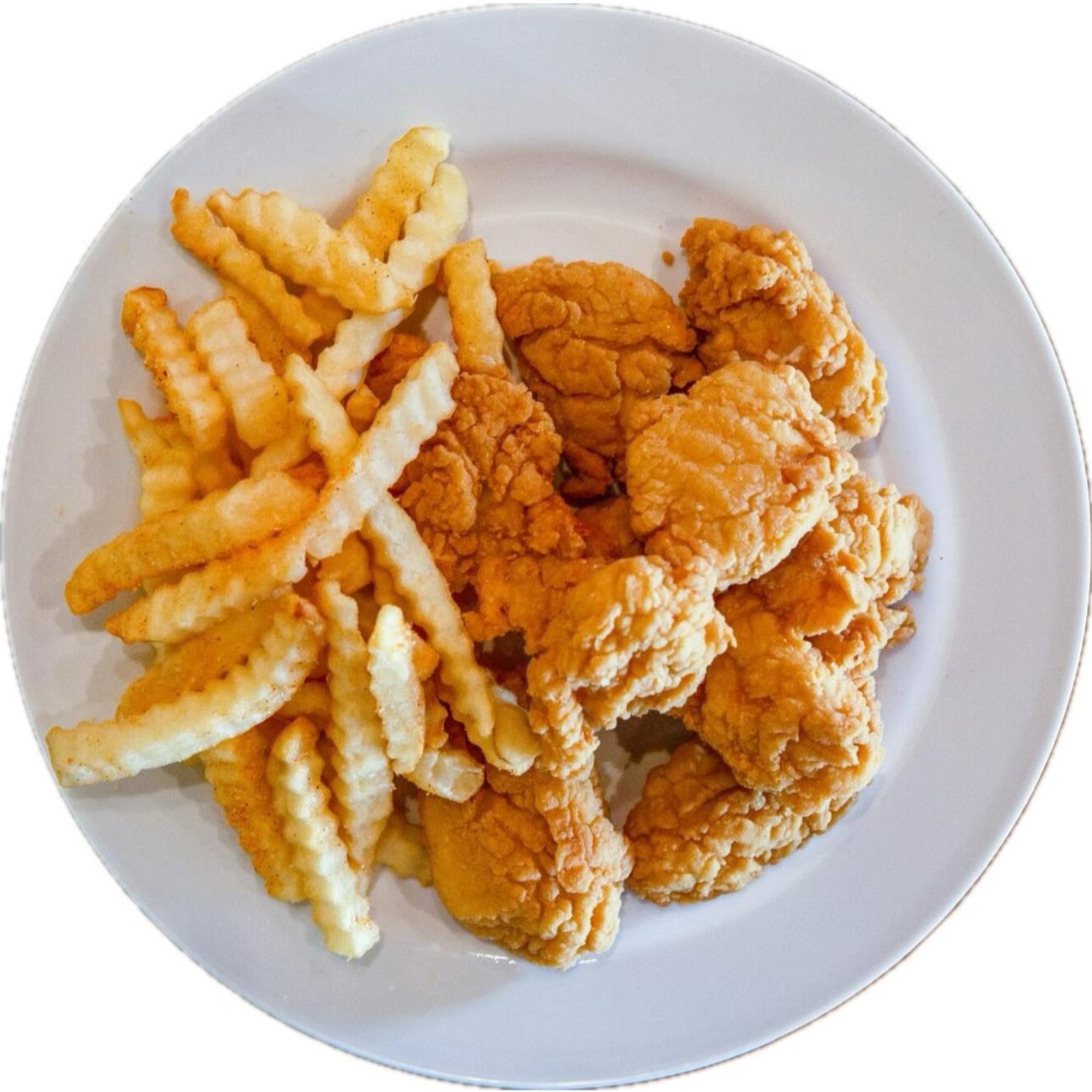 10 Pcs Boneless Fried Chicken with Fries