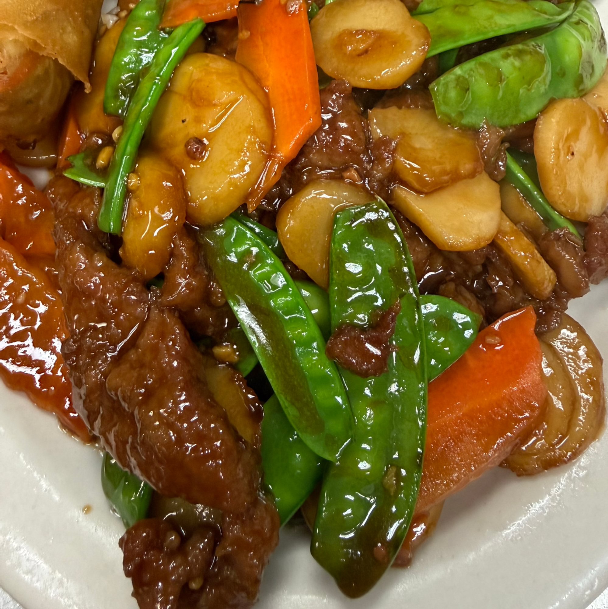 Beef with Snow Peas