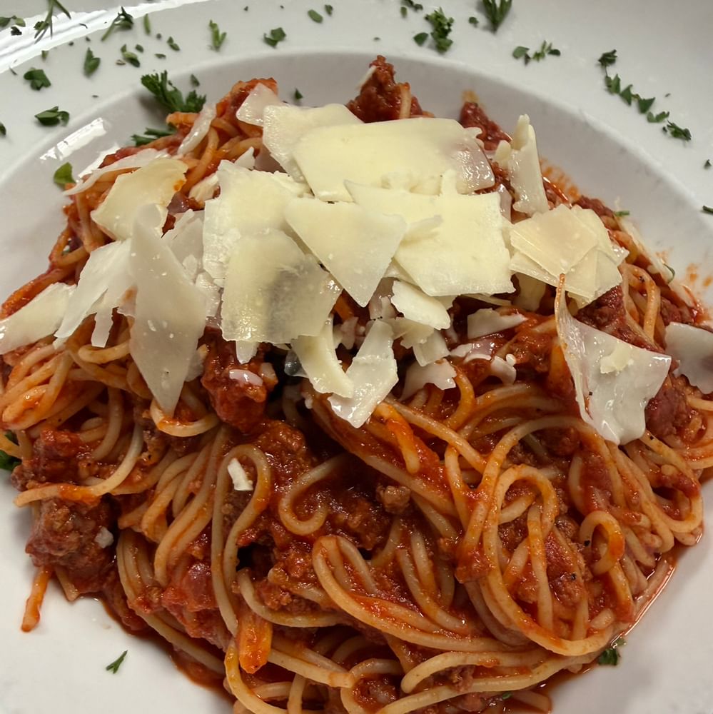 Spaghetti Meat Sauce (Lunch)