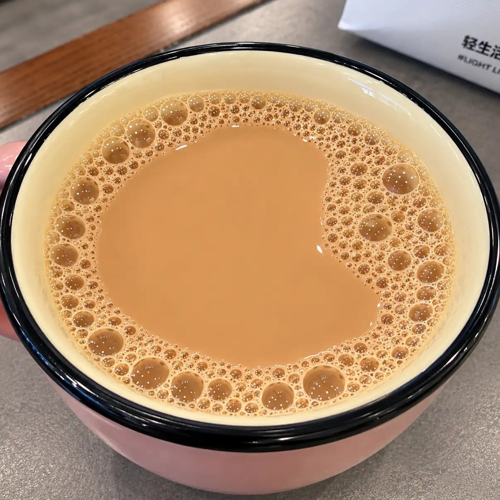 Hong Kong-Style Hot Milk Tea