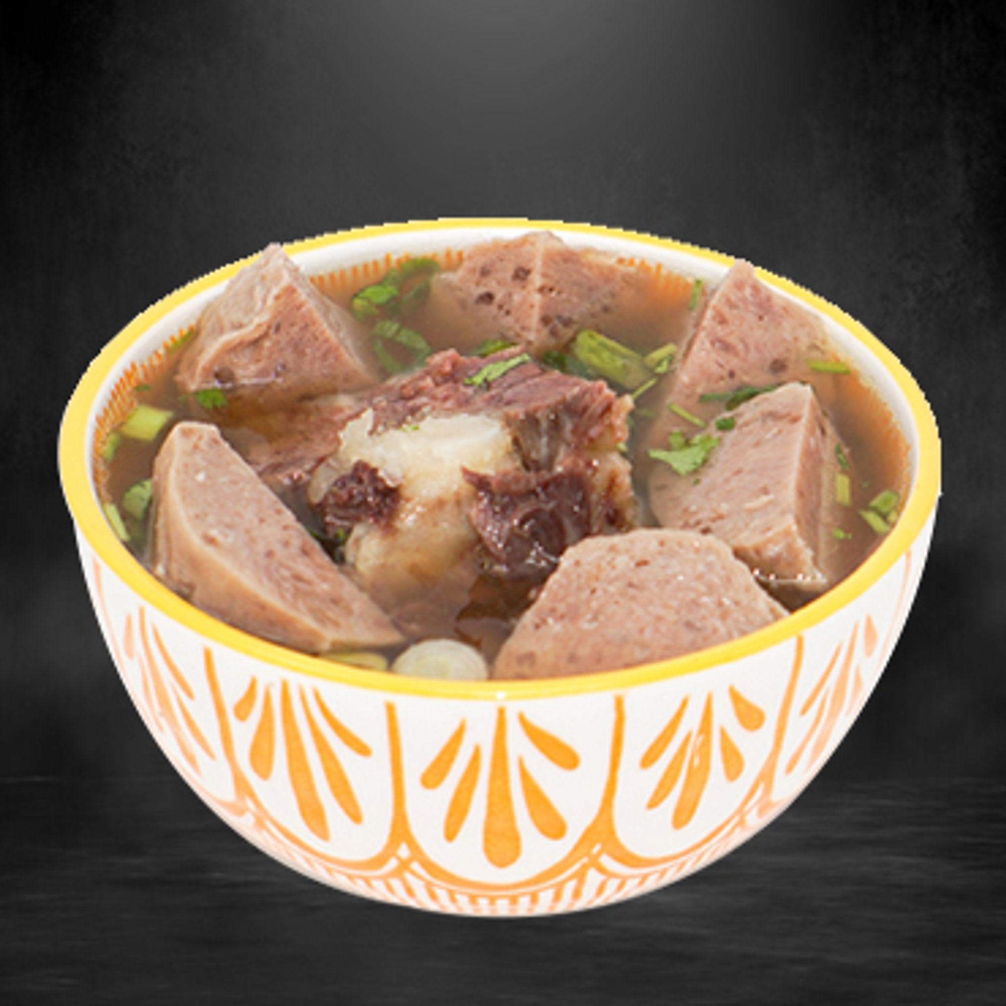 A7. Oxtails and Meatball Soup - Súp Đuôi Bò, Bò Viên