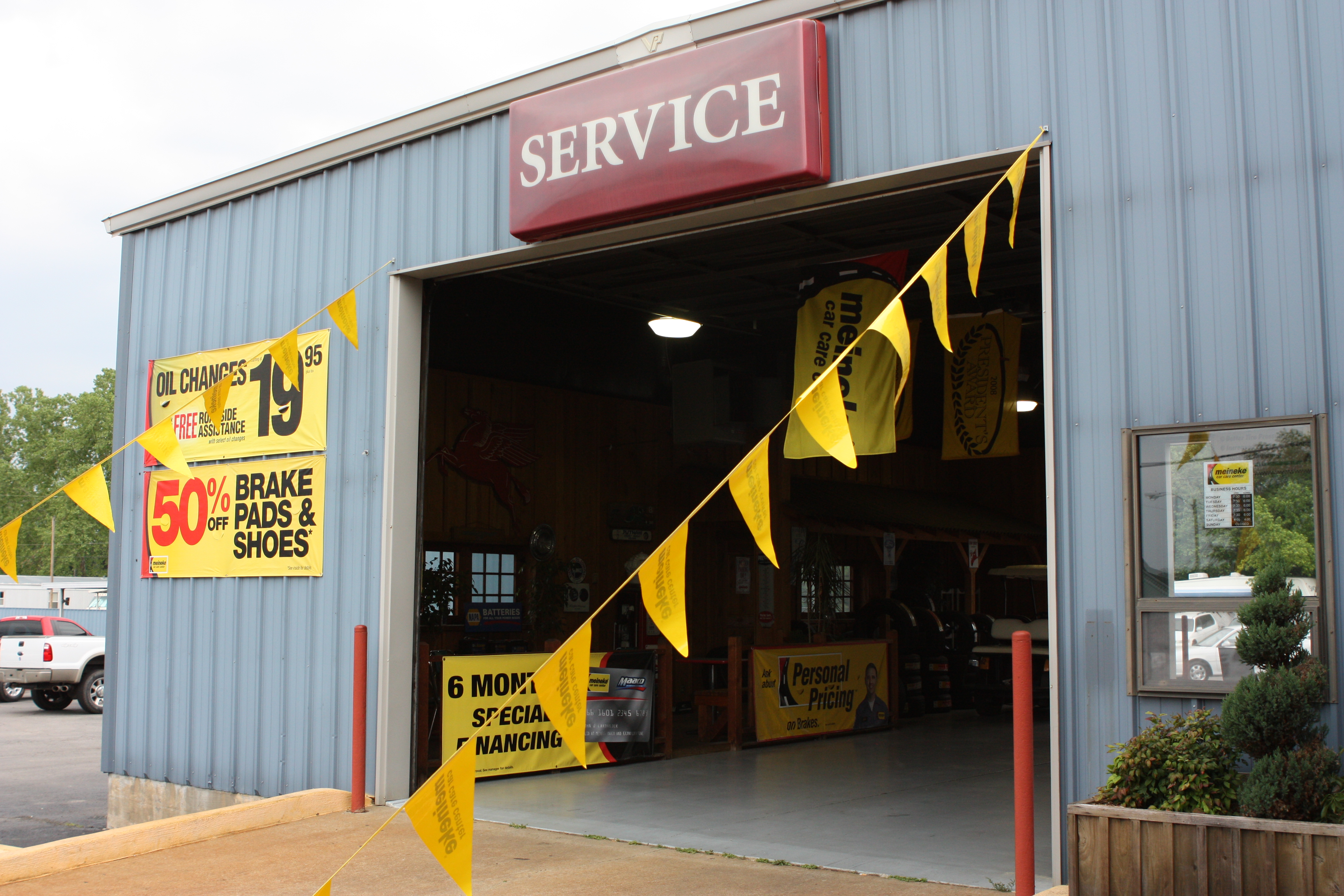Don't Forget About Our meineke Service Station