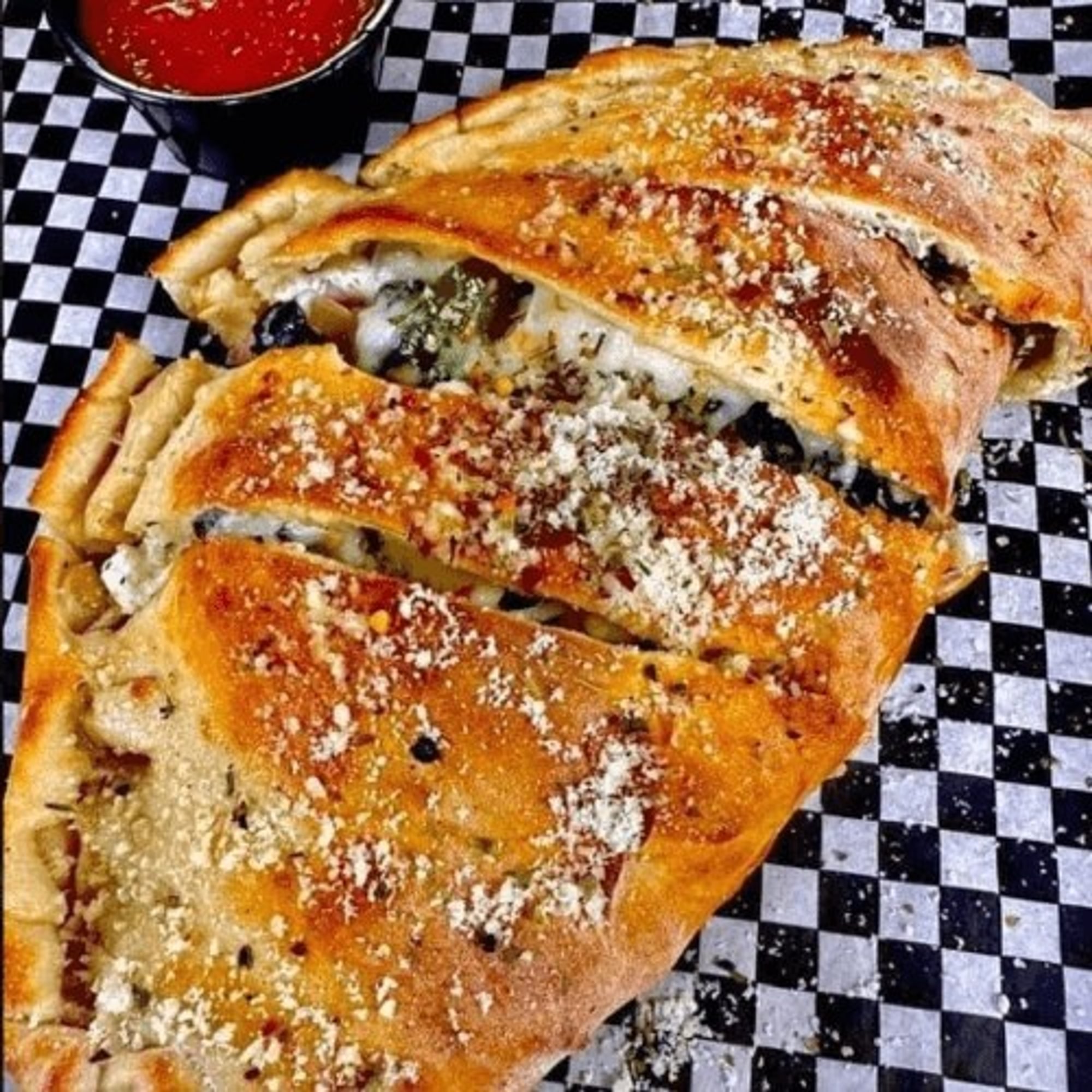 The Veggie Calzone