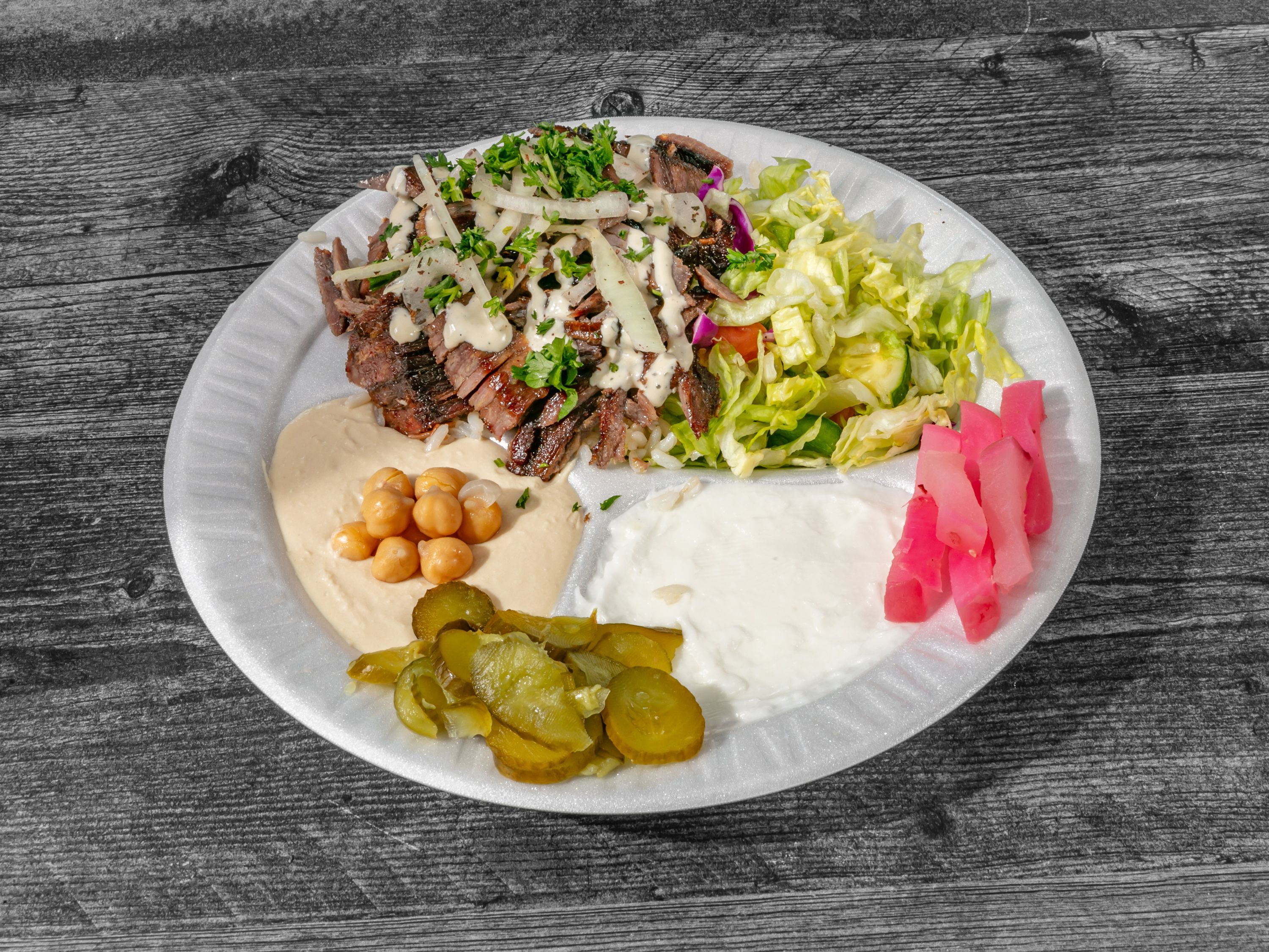 Beef Shawarma Plate