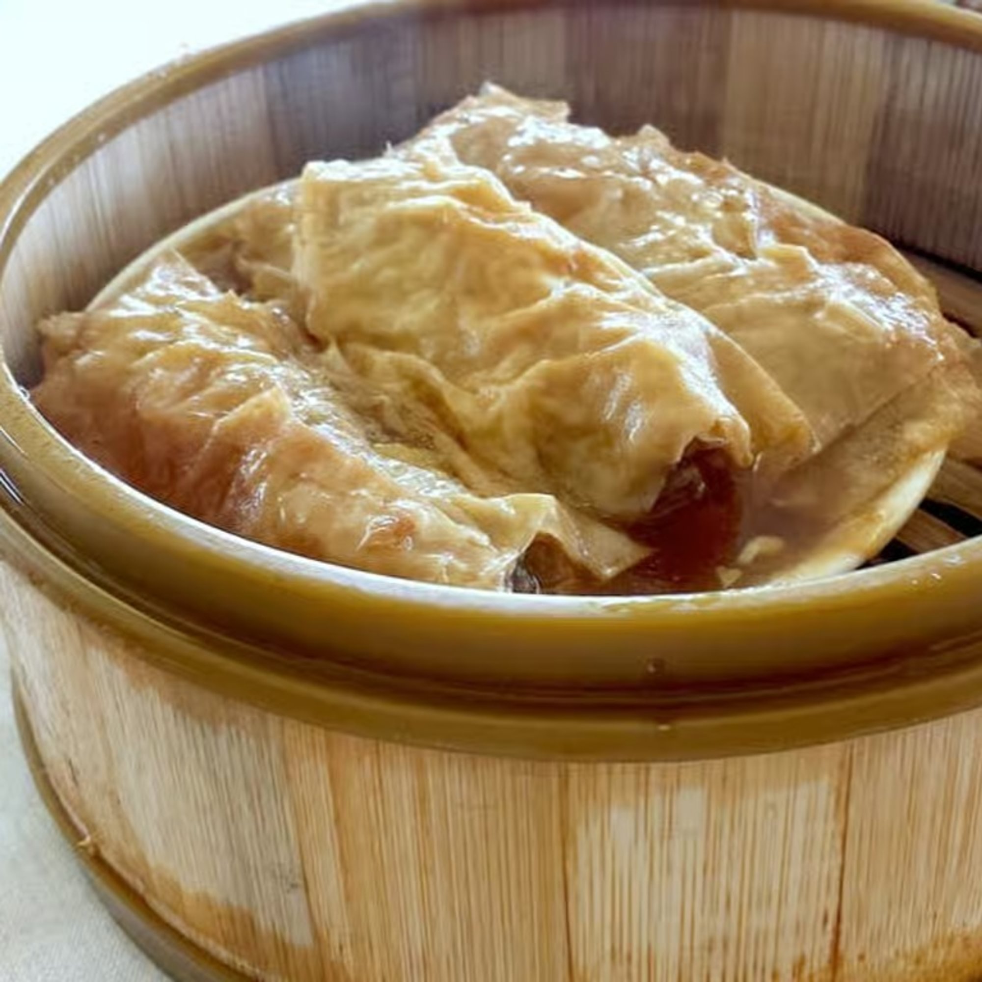 Steamed Bean Curd Skin Roll (Pork & Shrimp) (3) / 什菌鲜竹卷