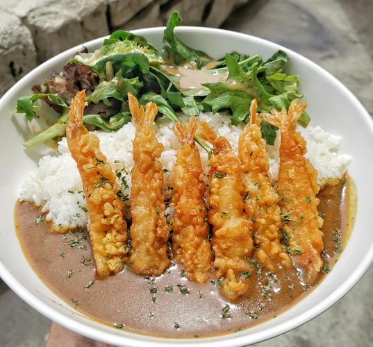 Shrimp Tempura Curry