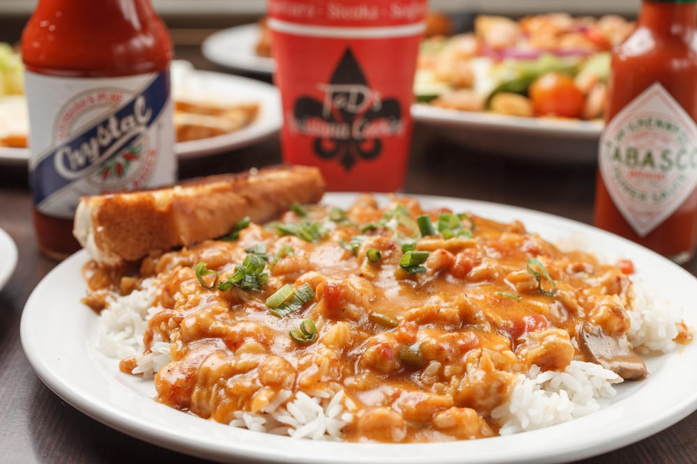 Plate Crawfish Etouffee