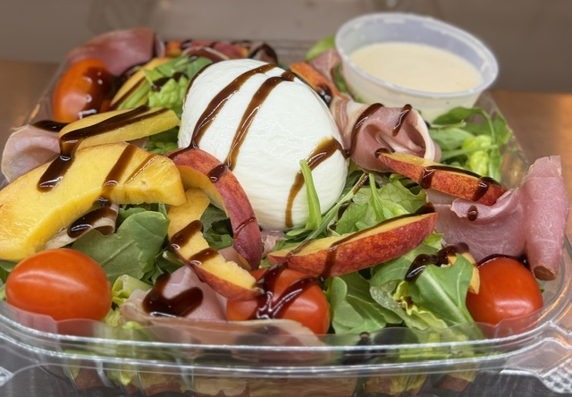 Peach & Burrata Salad