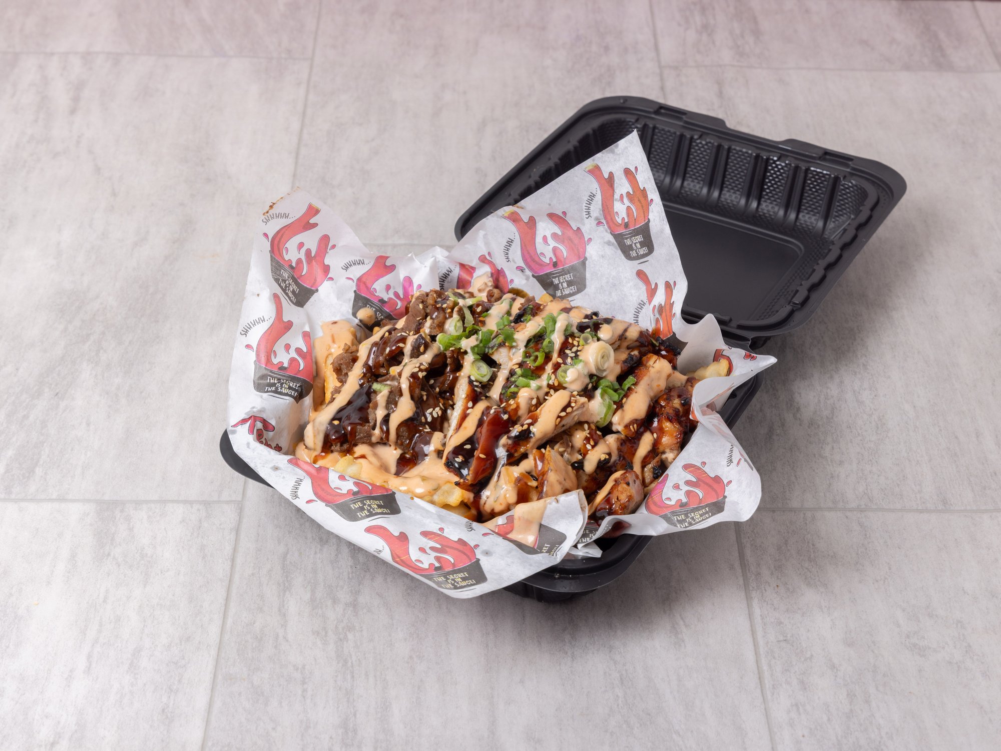 Half & Half (Chicken & Steak) Super Fries