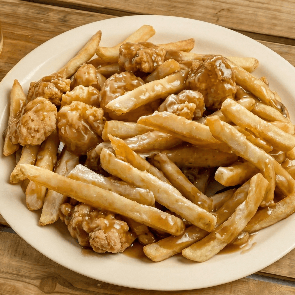 Kid's Popcorn Shrimp and French Fries