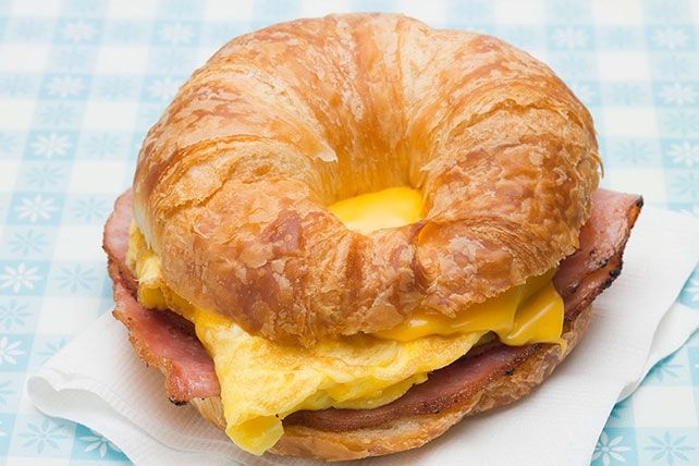 Egg & Cheese Croissant Sandwich