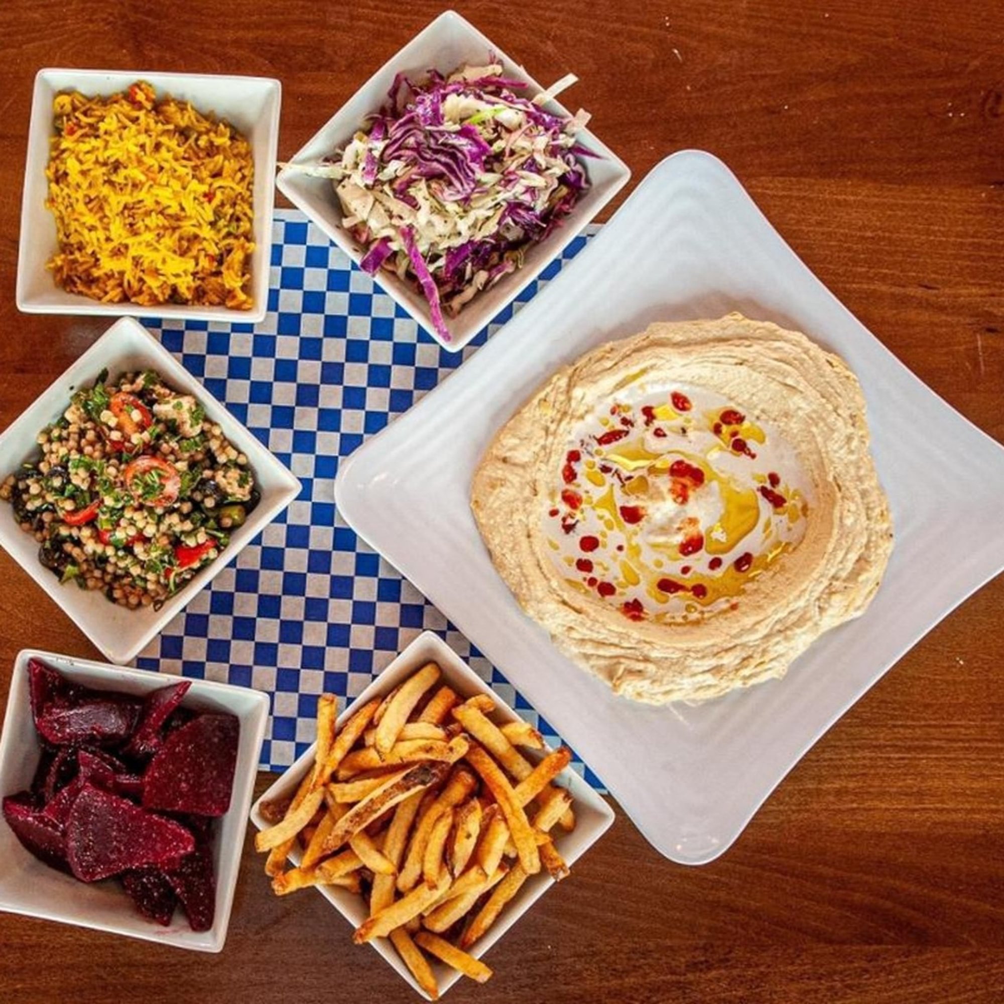 Hummus & Pita Plate