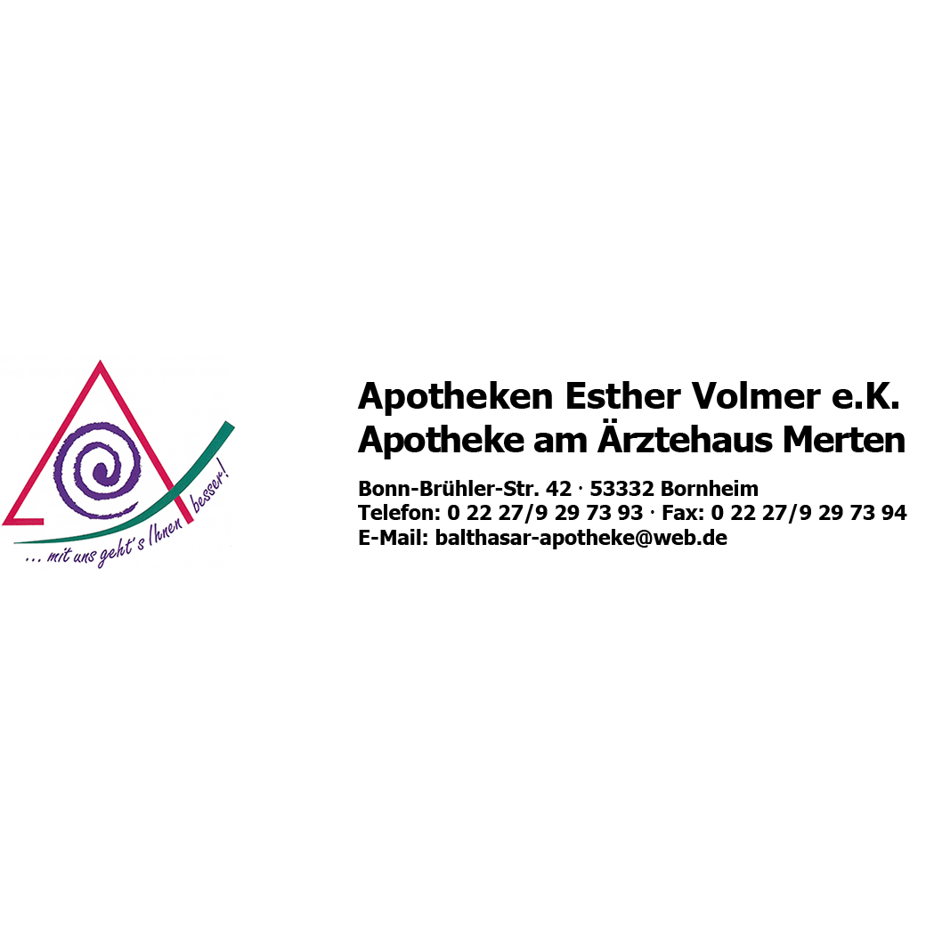 Logo der Apotheken Esther Volmer e.K. Apotheke am Ärztehaus Merten