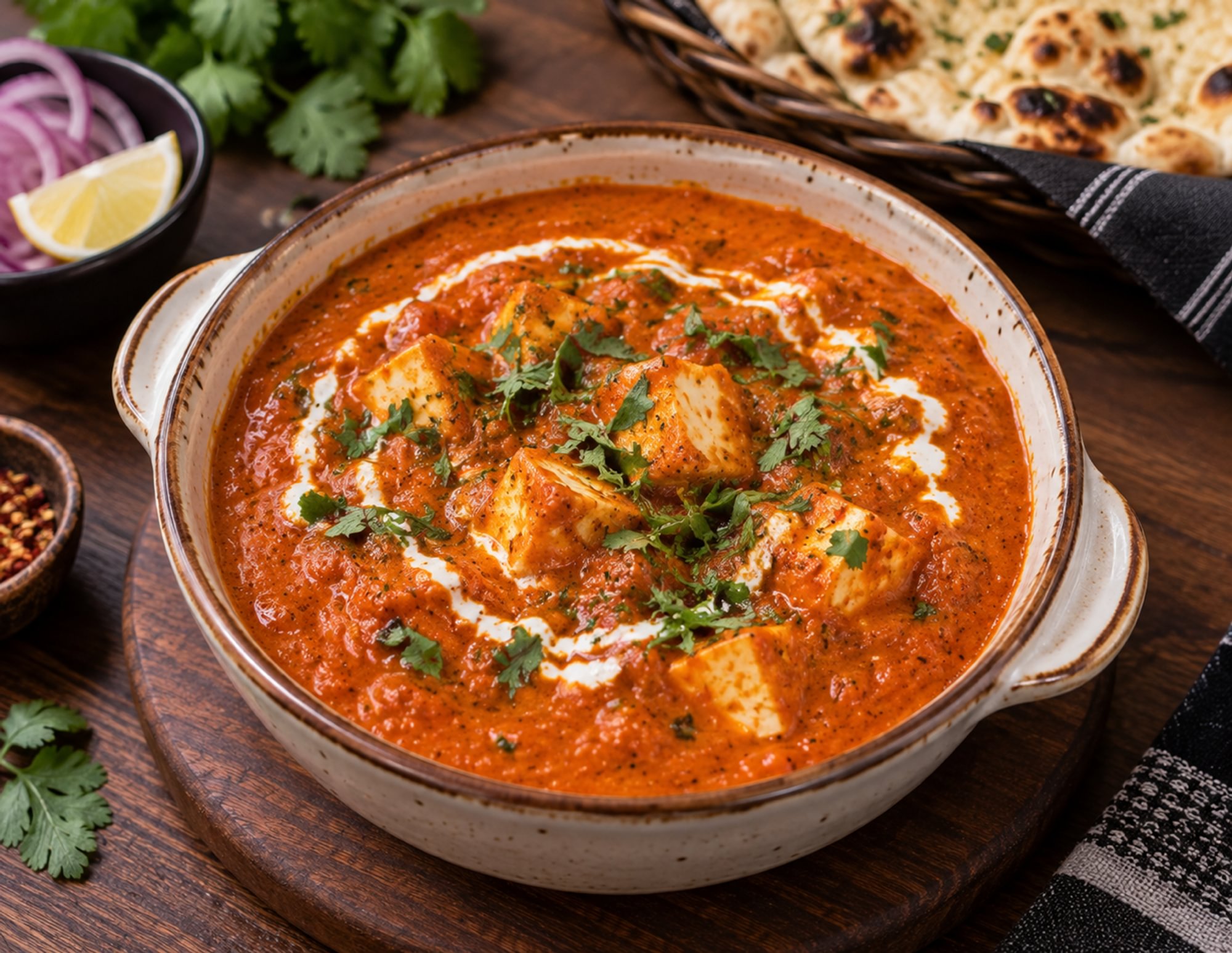 Smoked Paneer Tikka Masala
