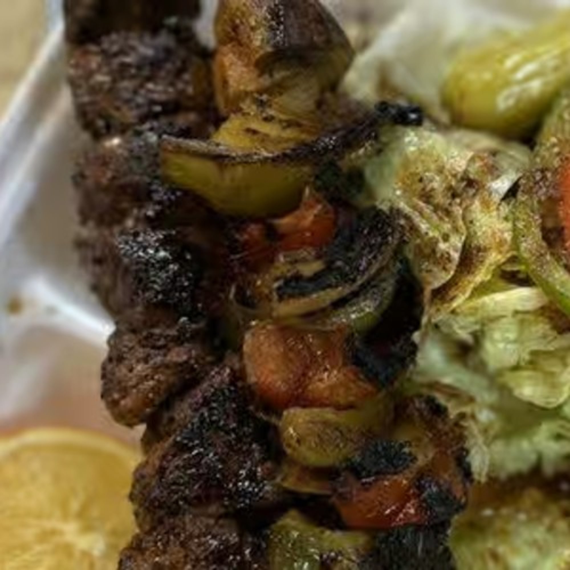 Kafta Kabob Plate