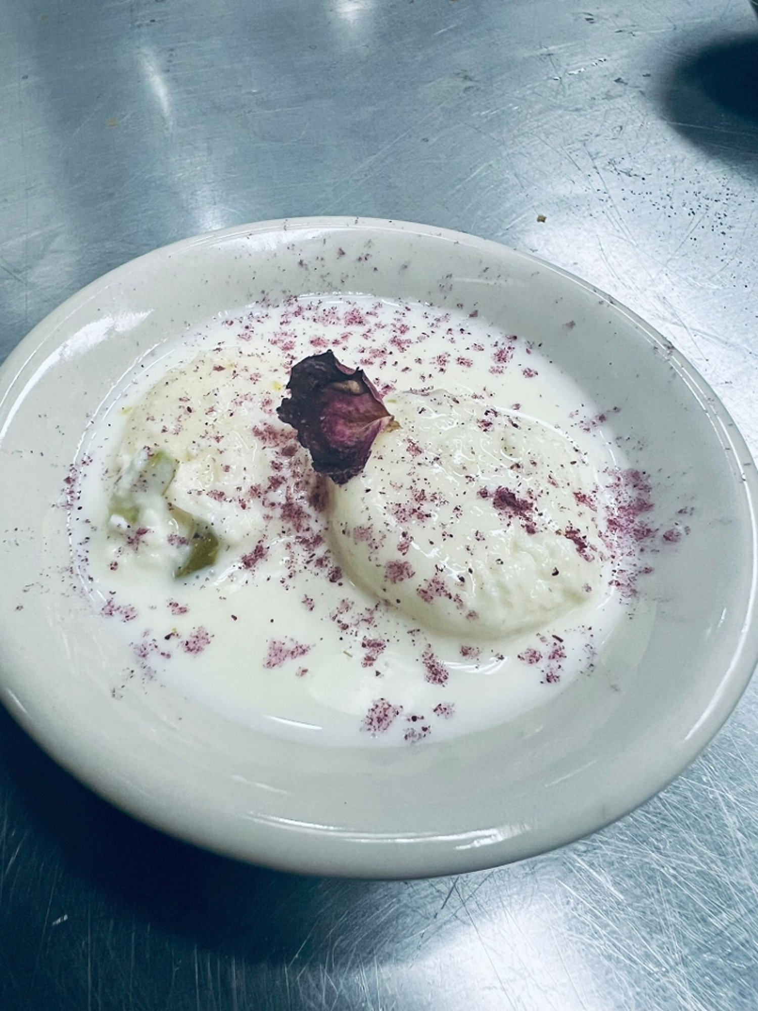 Rose Rasmalai