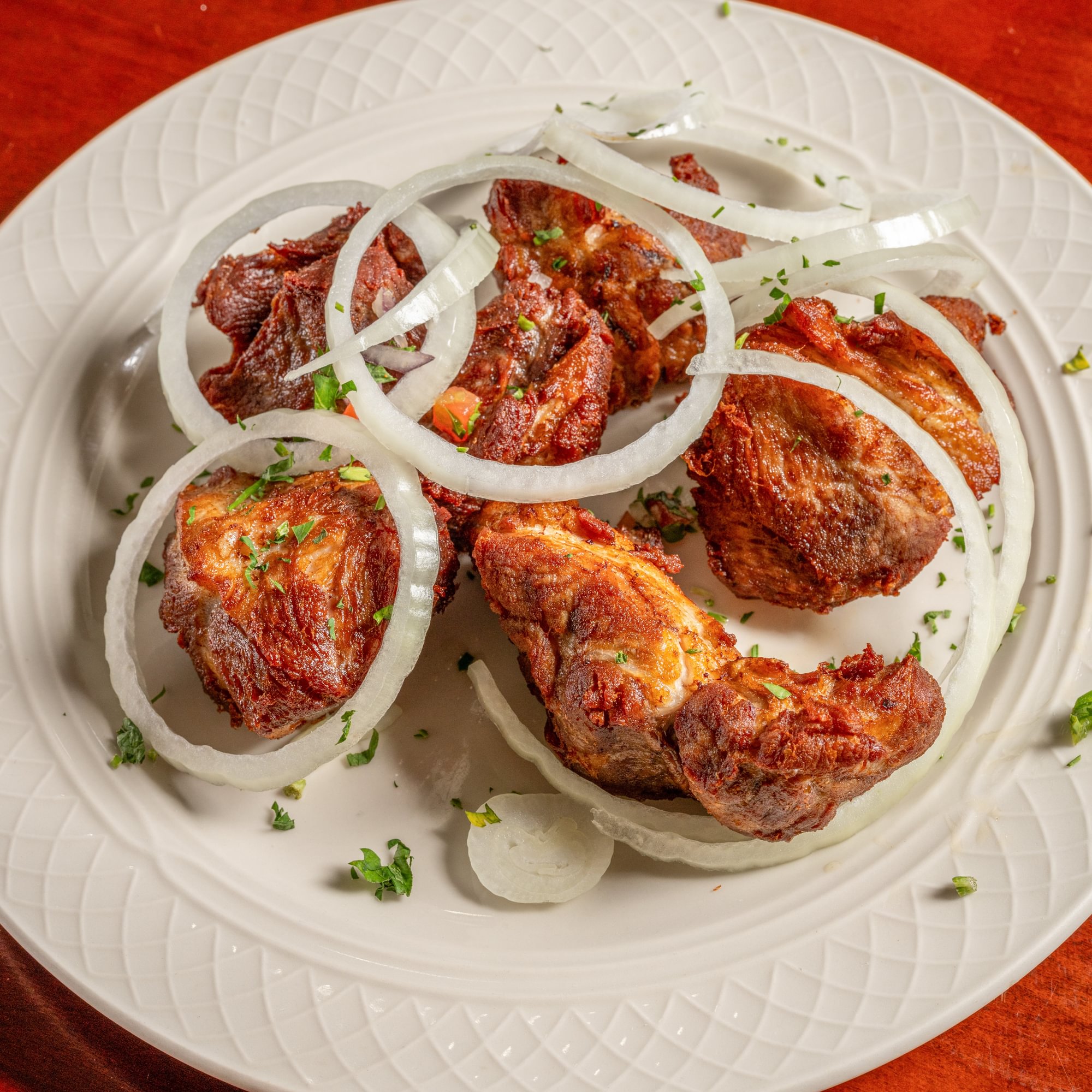 Masas De Cerdo Frita (Fried Chunks of Pork)