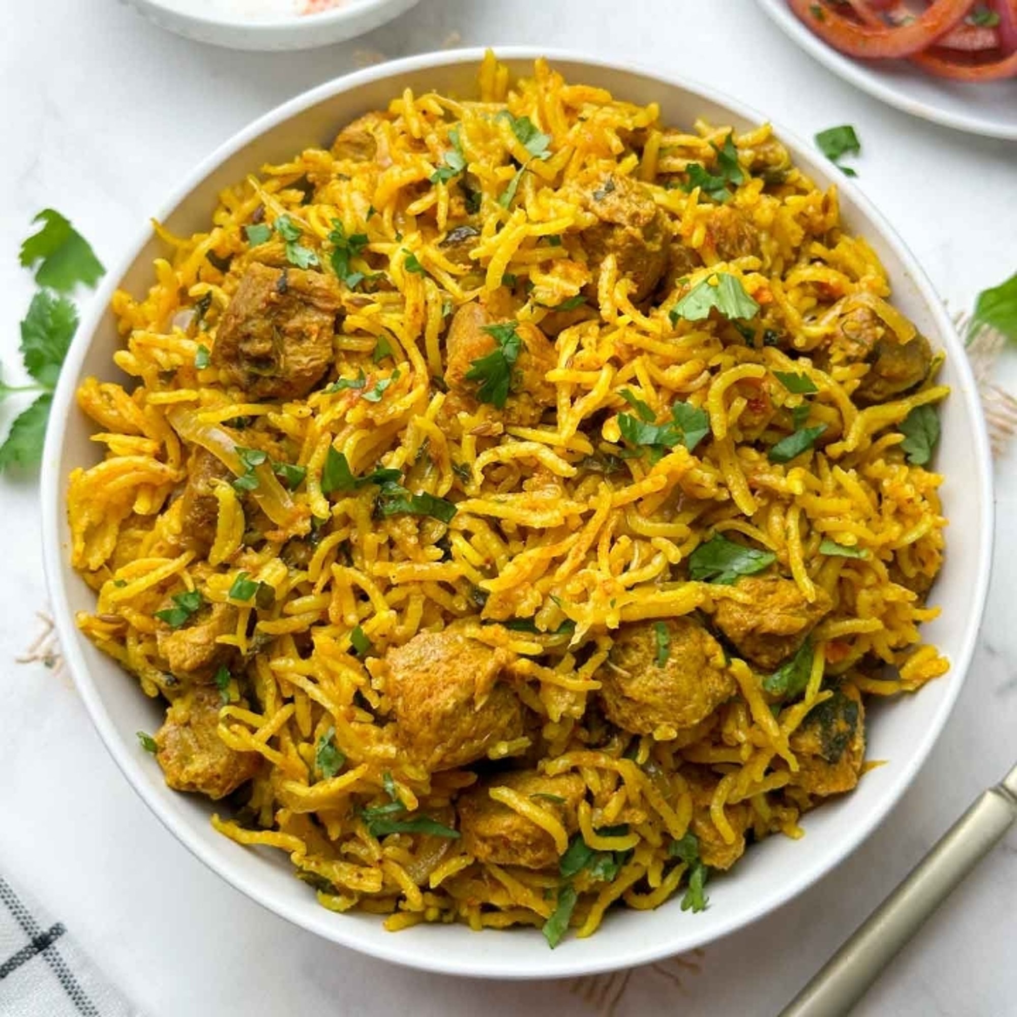 Gongura Veg Kheema Biriyani (V) (Popular Item)