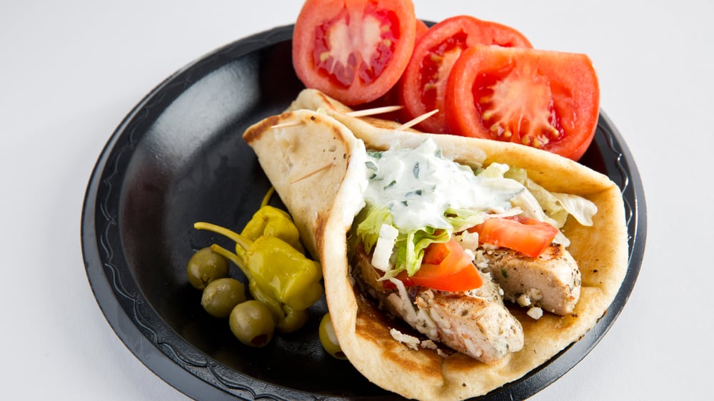 Chicken Kabob Sandwich