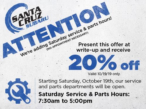 Santa Cruz Subaru Image