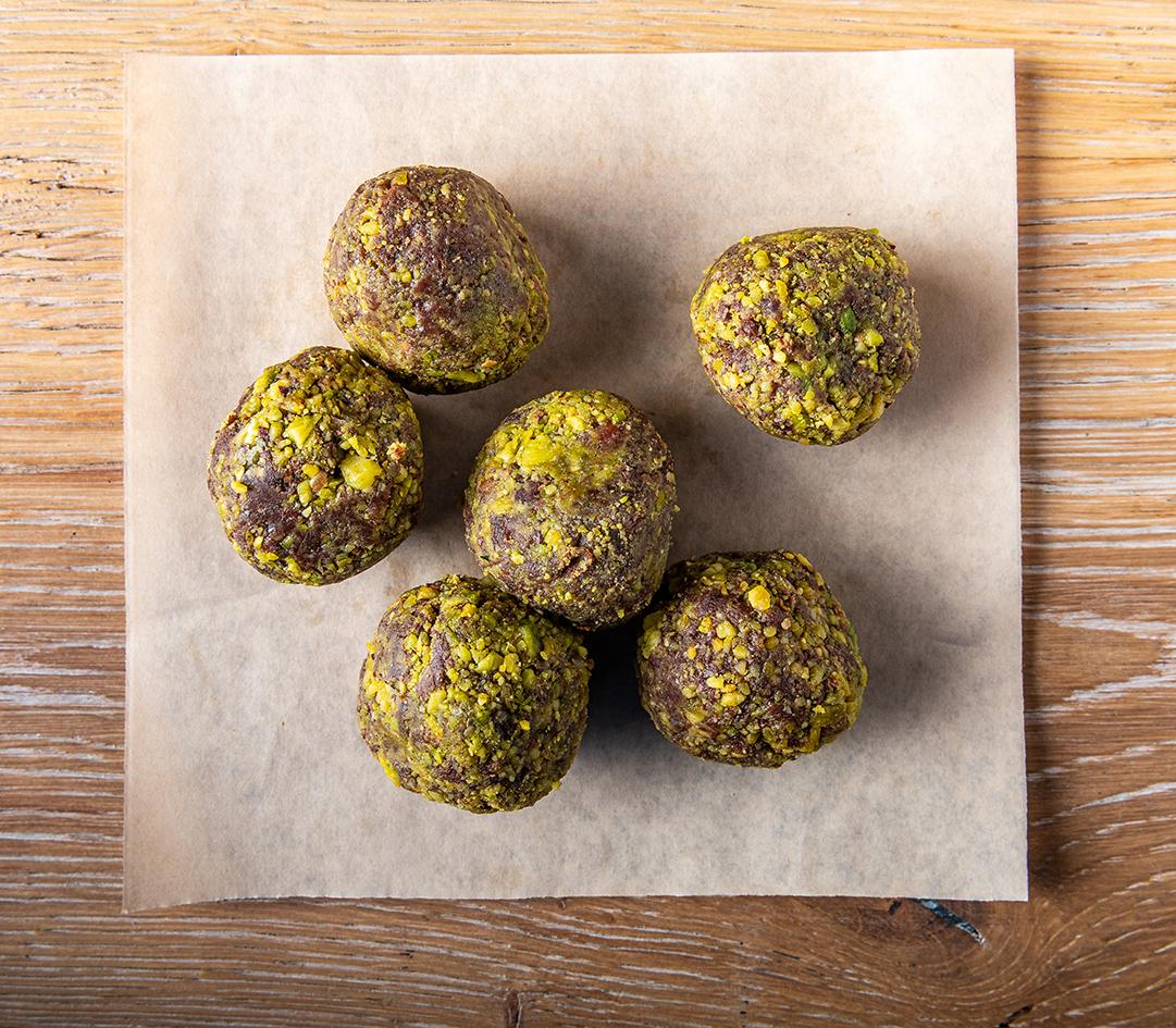 Chocolate Dates Walnuts Pistachio