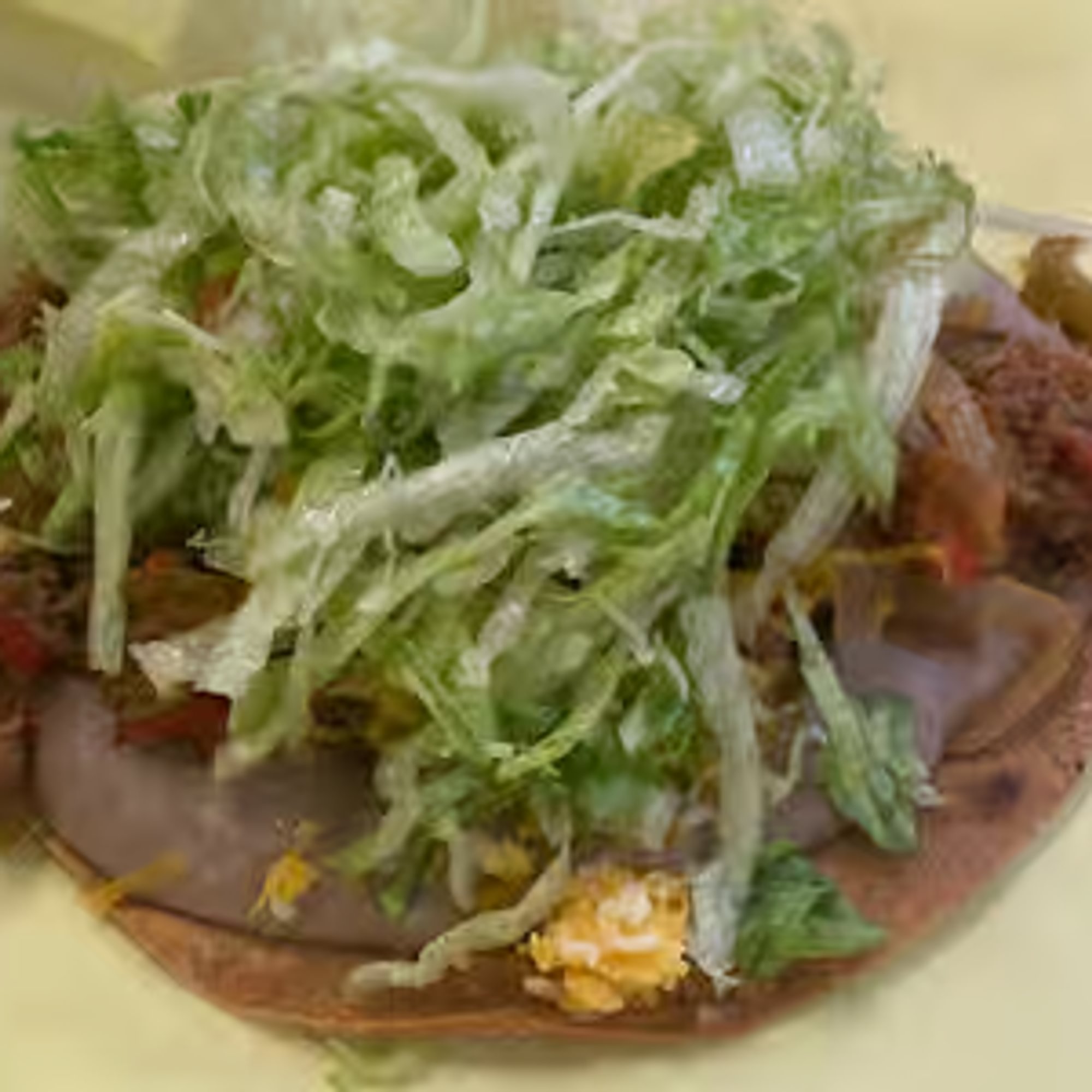 Ground Beef Tostada