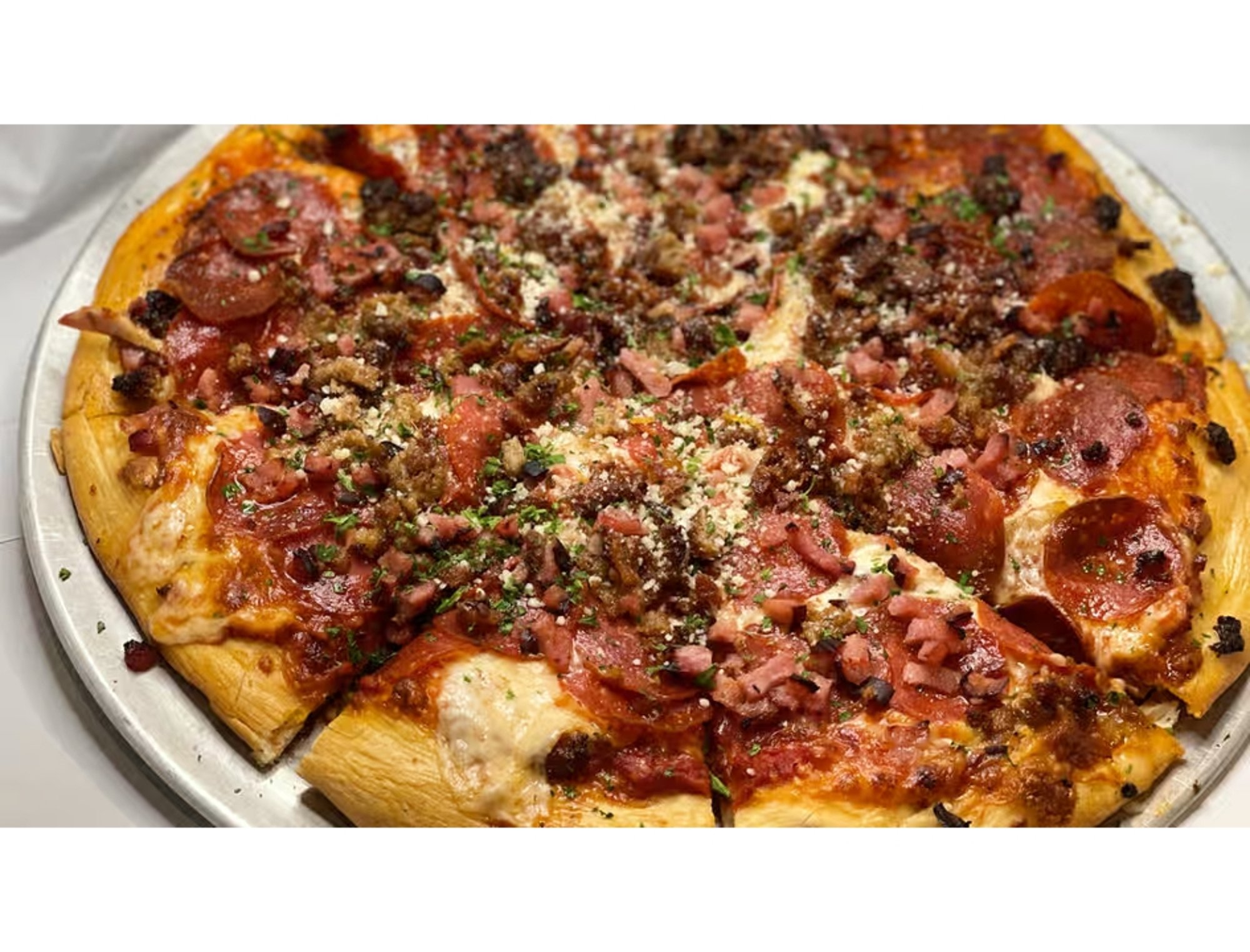 14" All Meat Pizza