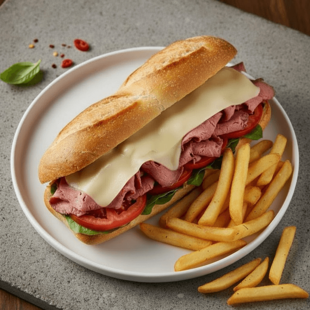Roast Beef and Cheese Sub