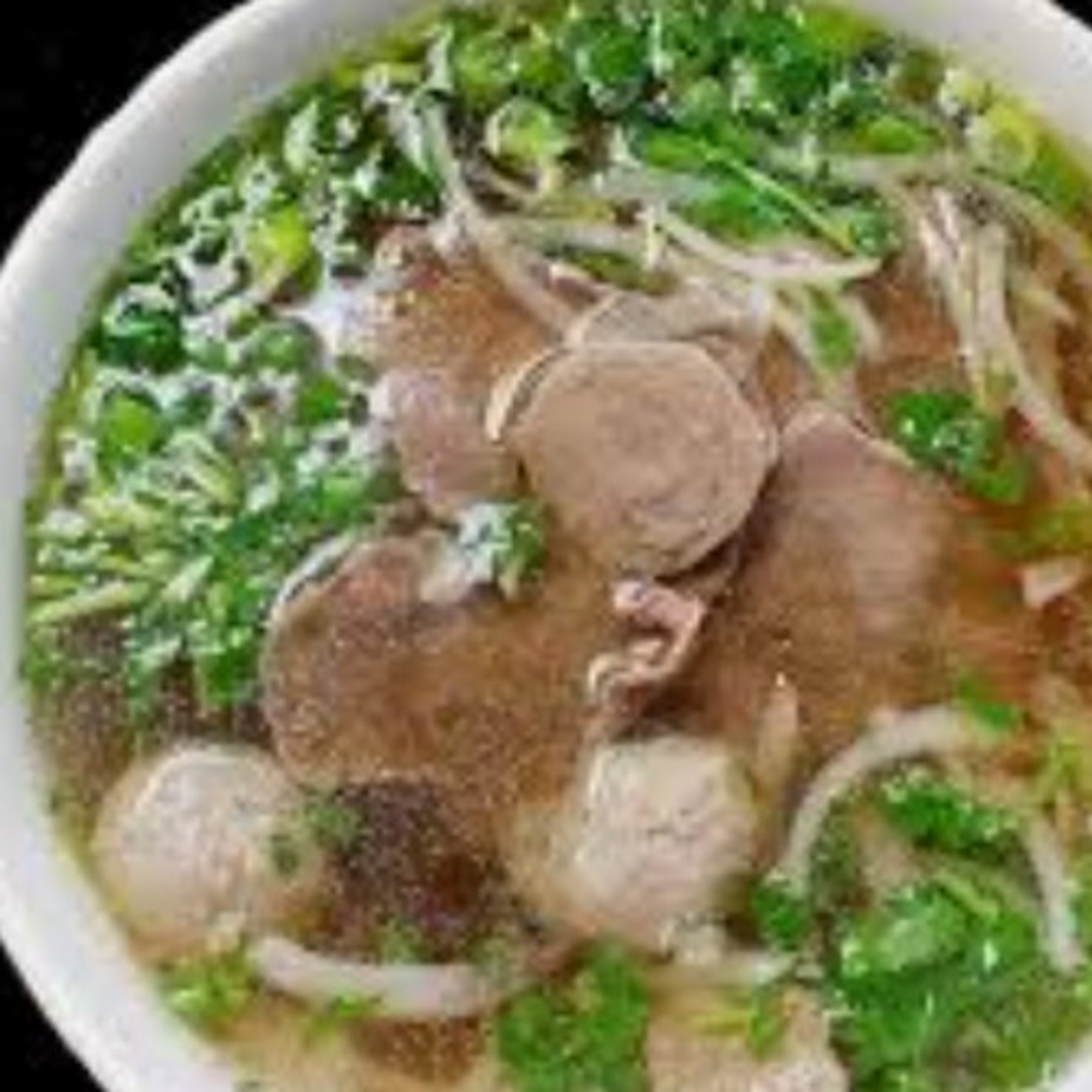 Pho Brisket with Beef Ball - Pho Chin Bo Vien