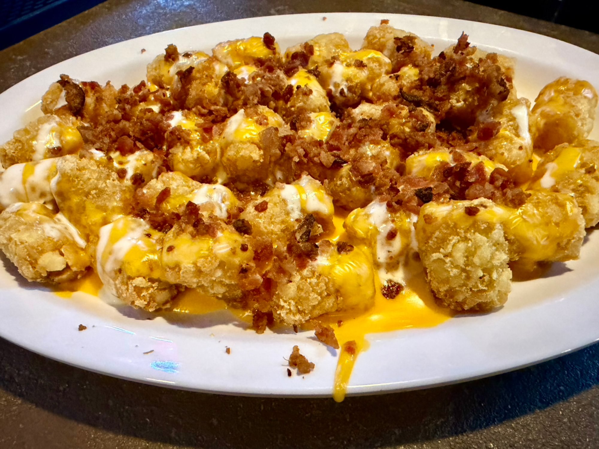 Bacon Cheddar Ranch Tots
