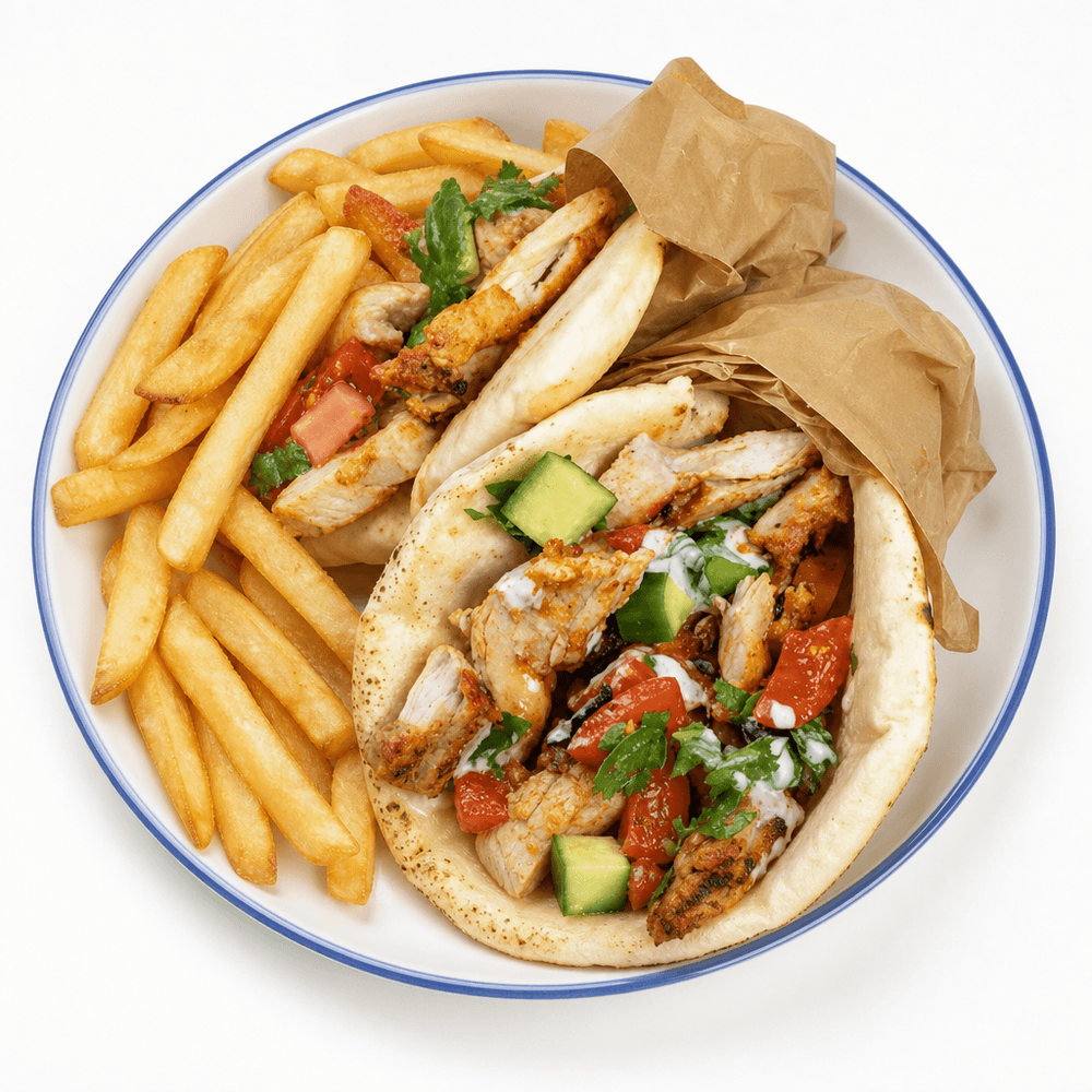 Chicken Pita Combo