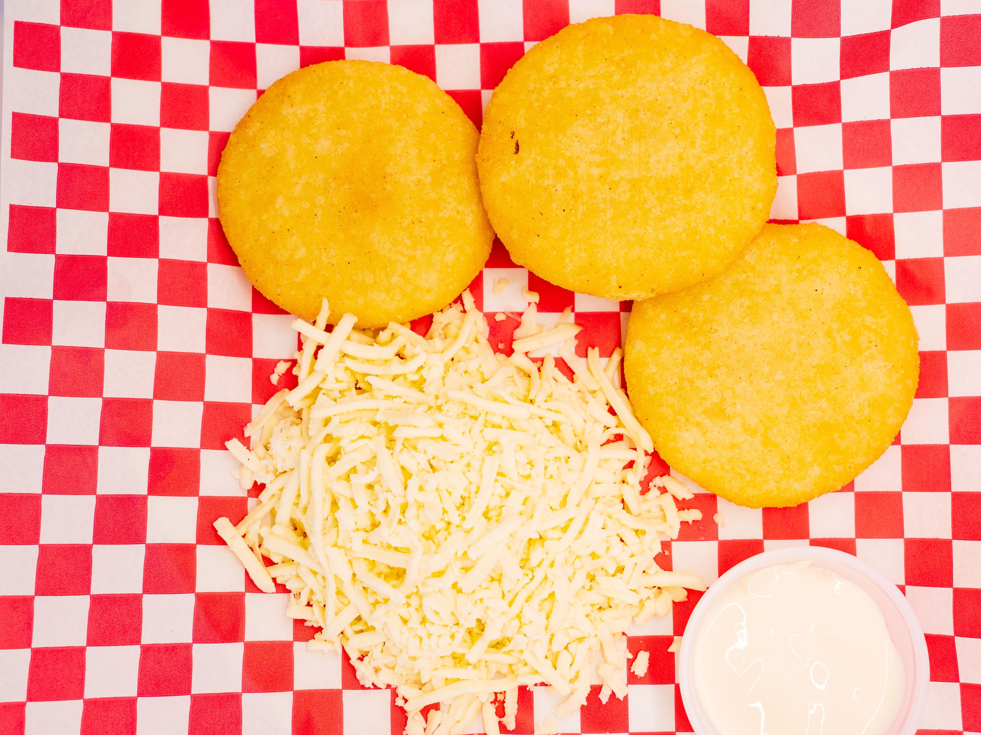 Arepitas Con Queso Y Nata