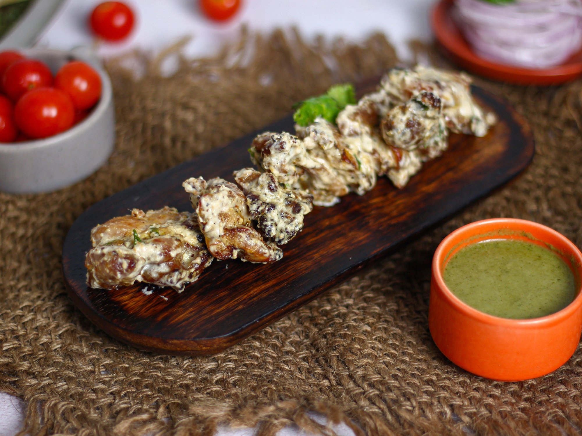 Murgh Malai Kebab