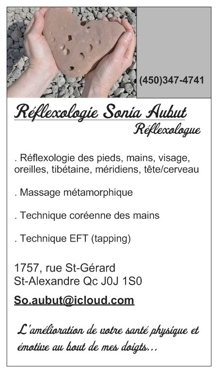 Images Réflexologie Sonia Aubut
